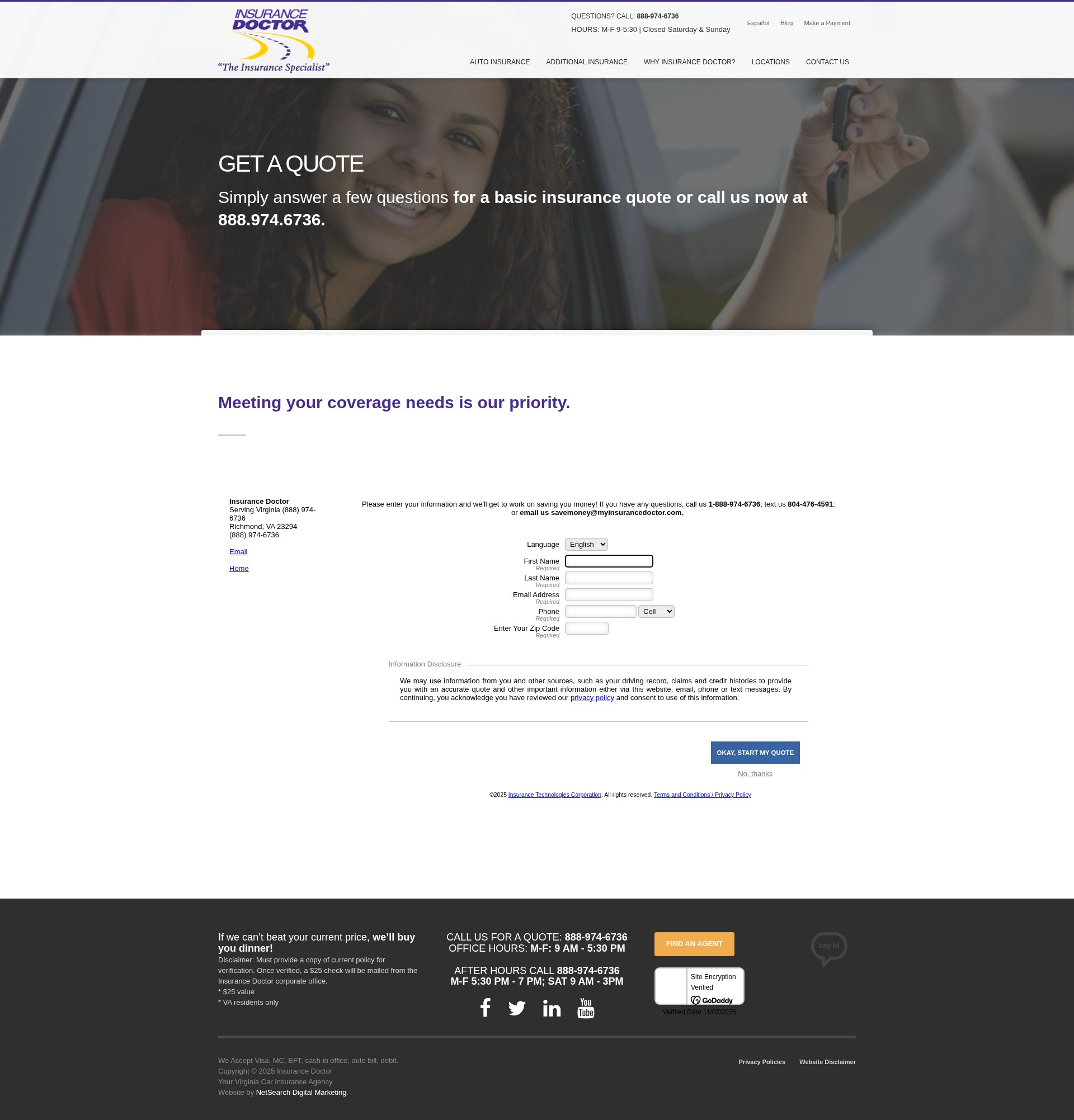 Landing Page