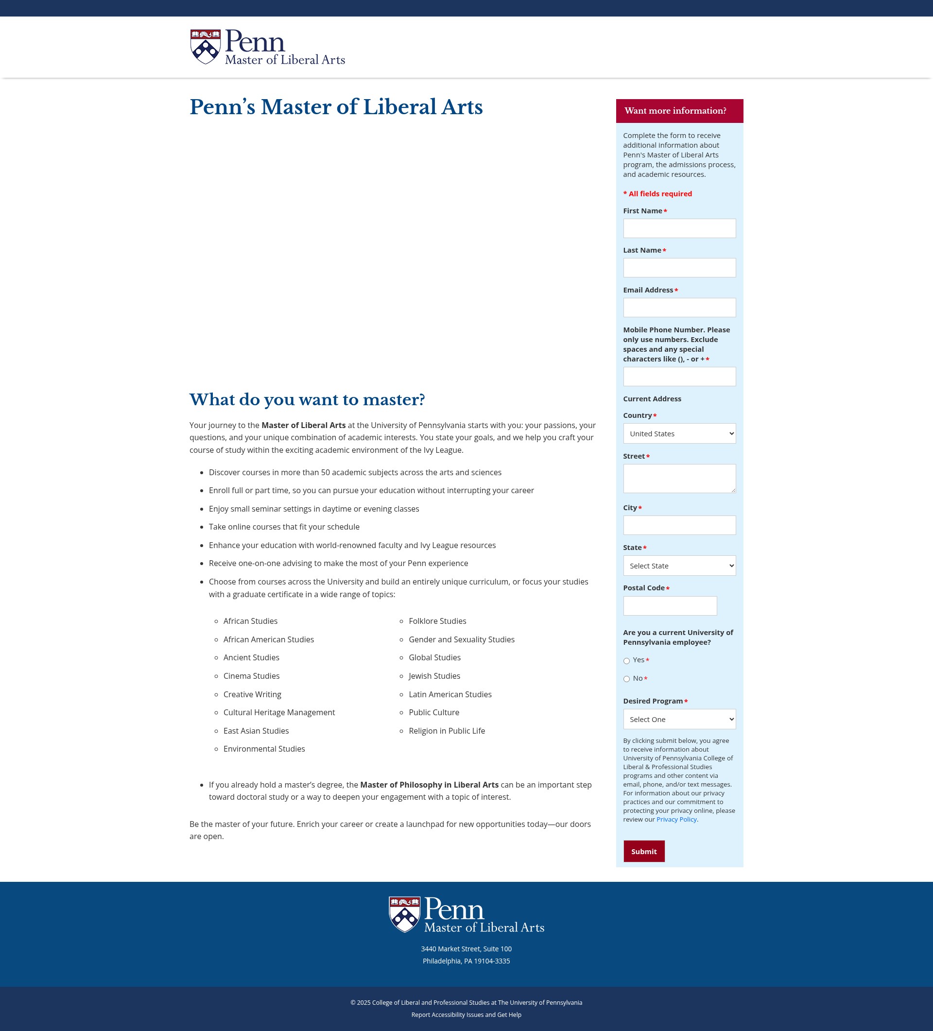 Landing Page