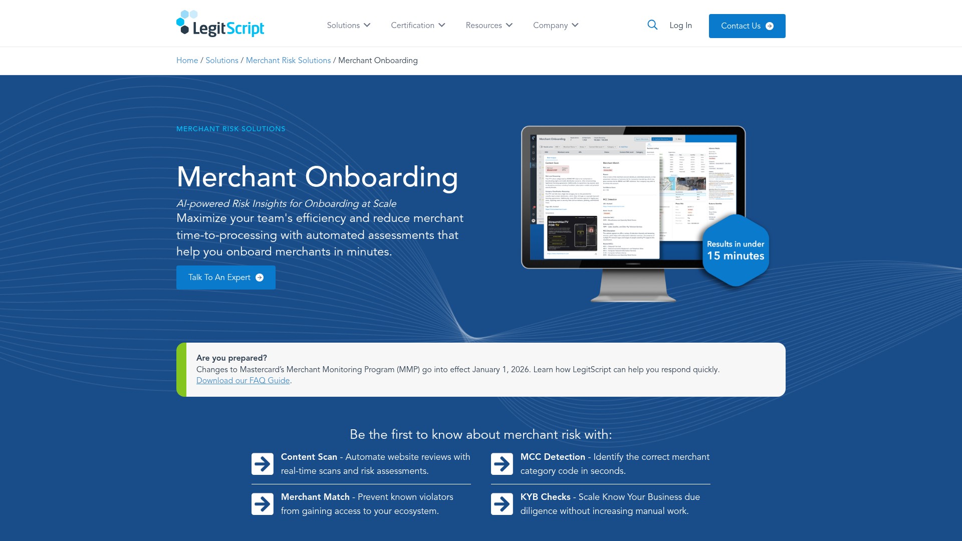 Landing Page