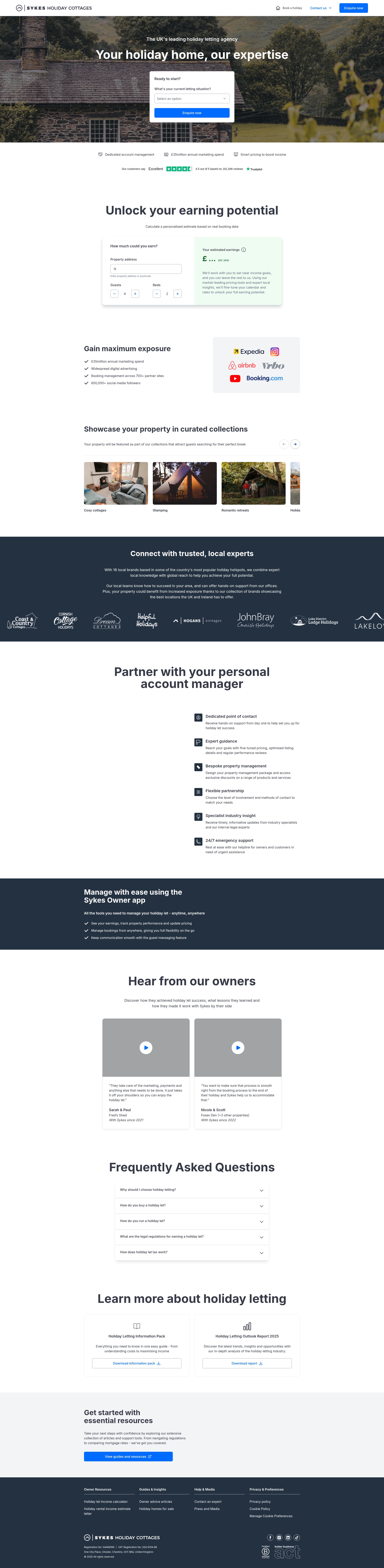 Landing Page