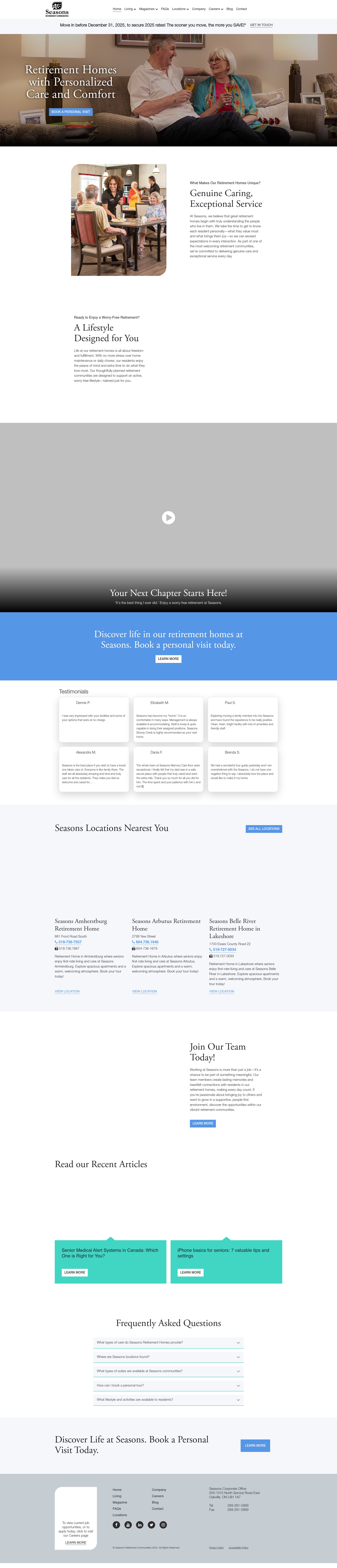 Landing Page