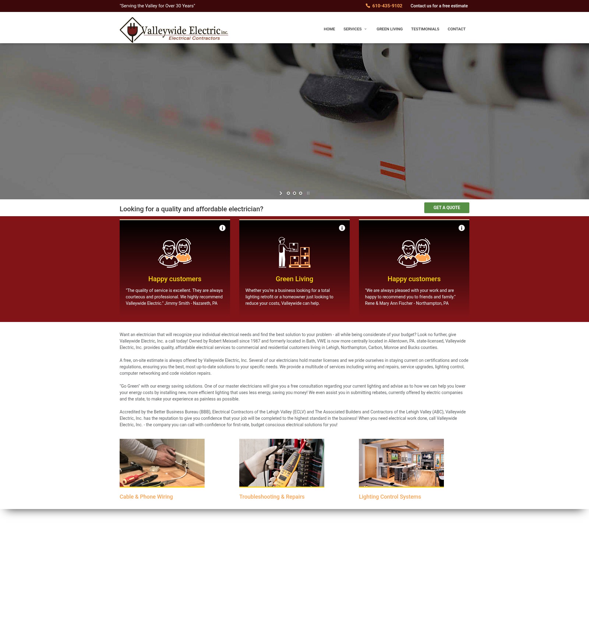 Landing Page