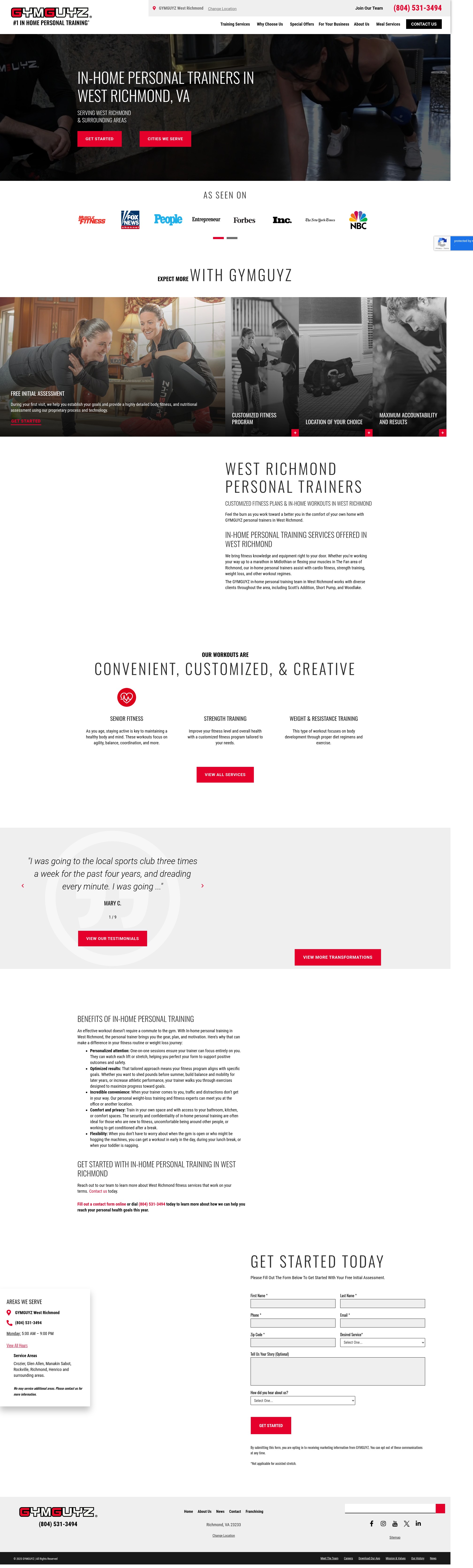 Landing Page