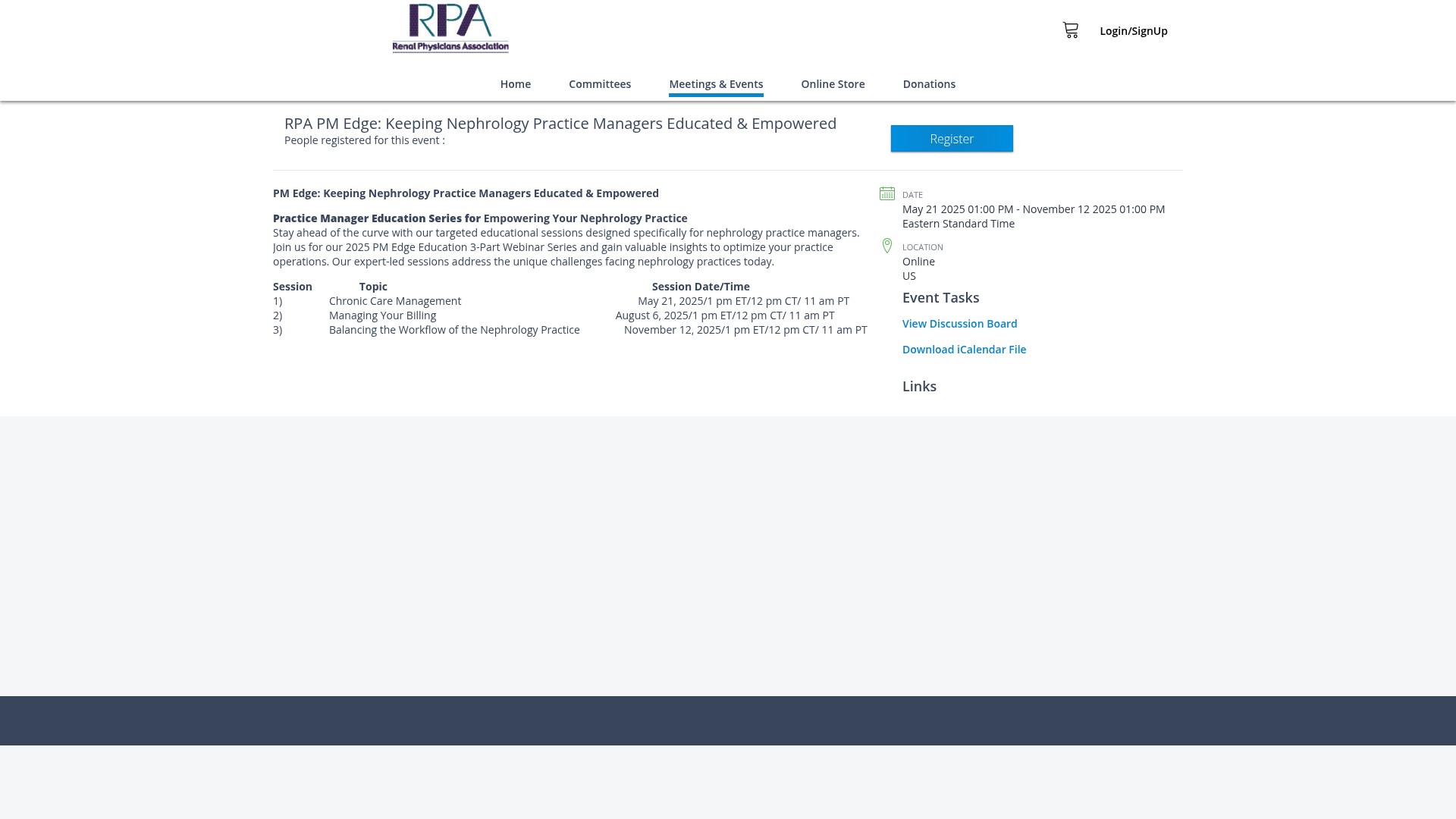 Landing Page