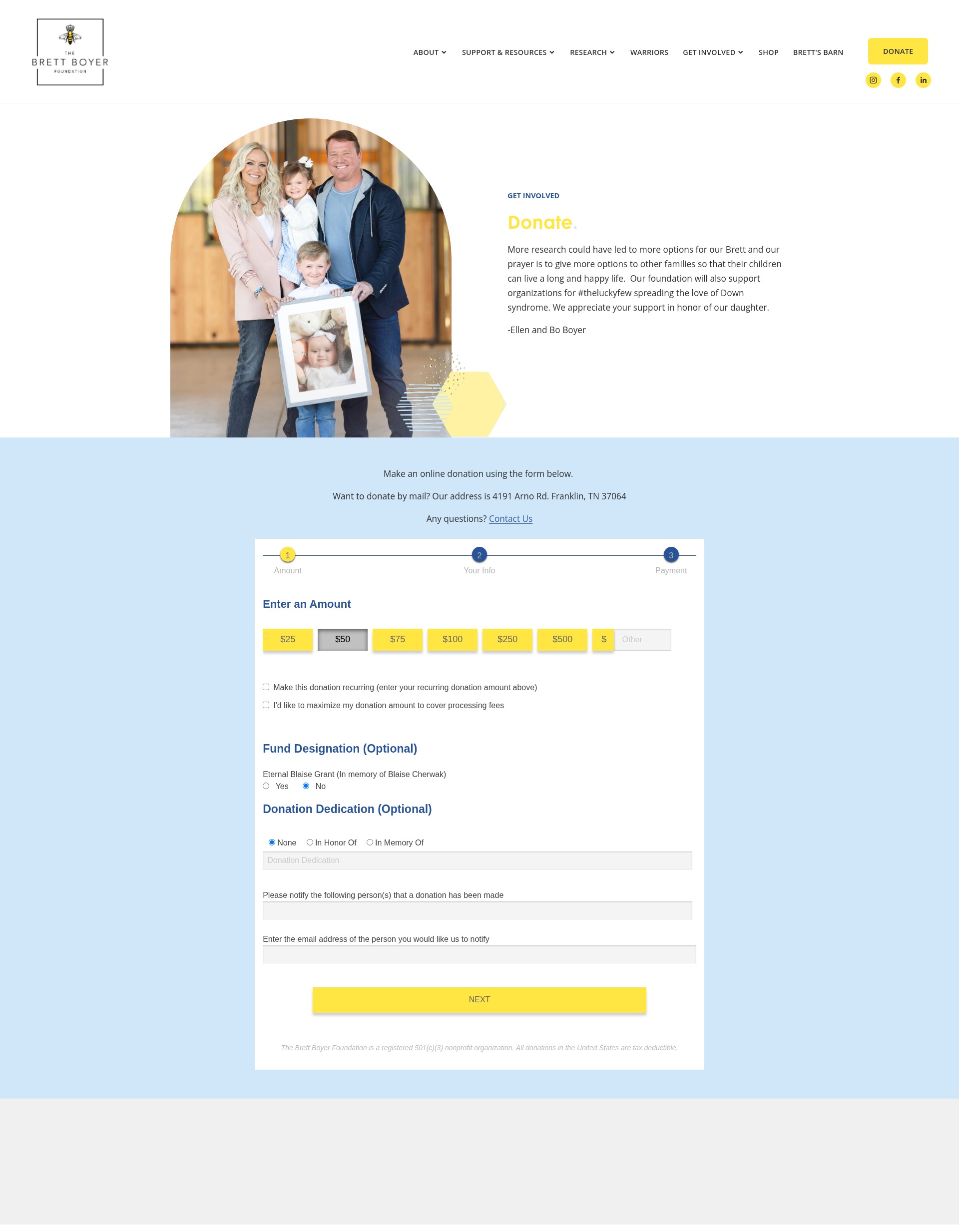 Landing Page