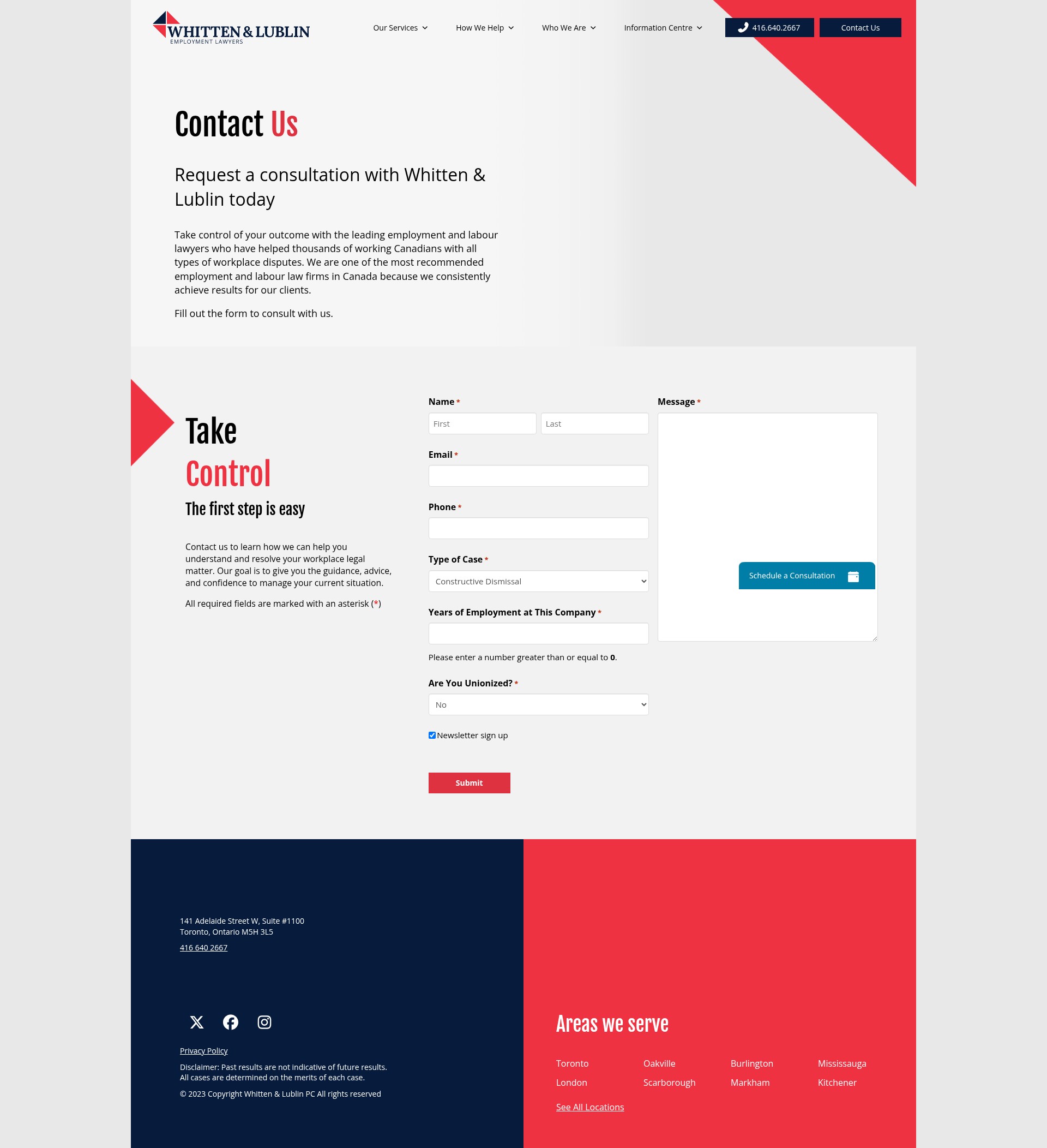 Landing Page
