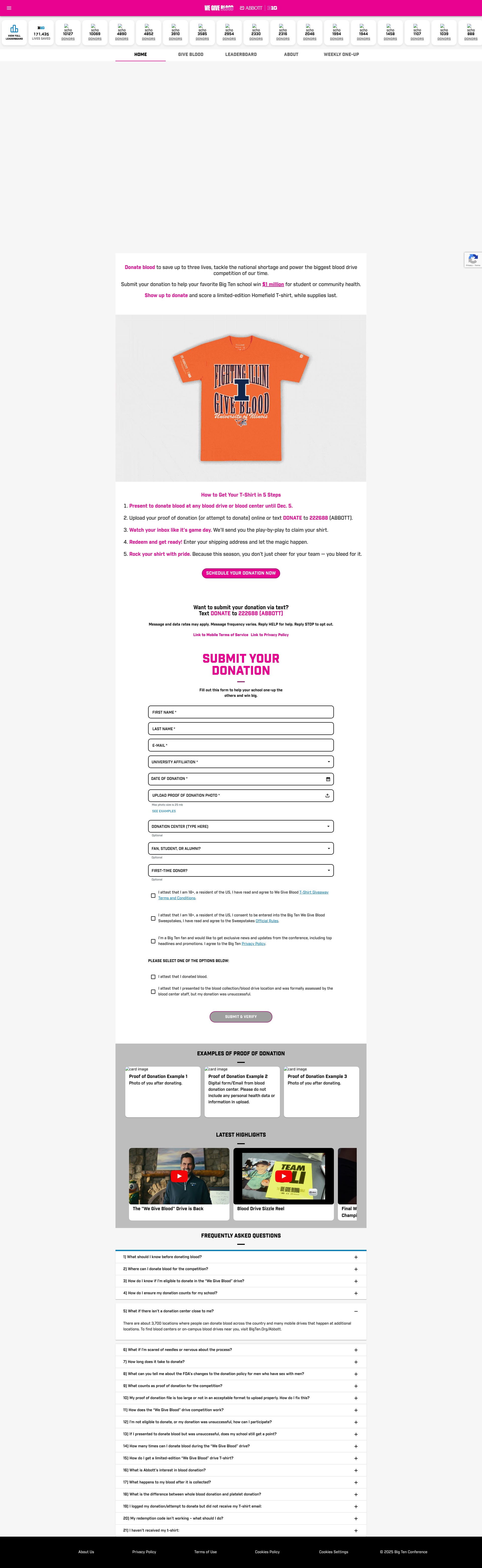 Landing Page