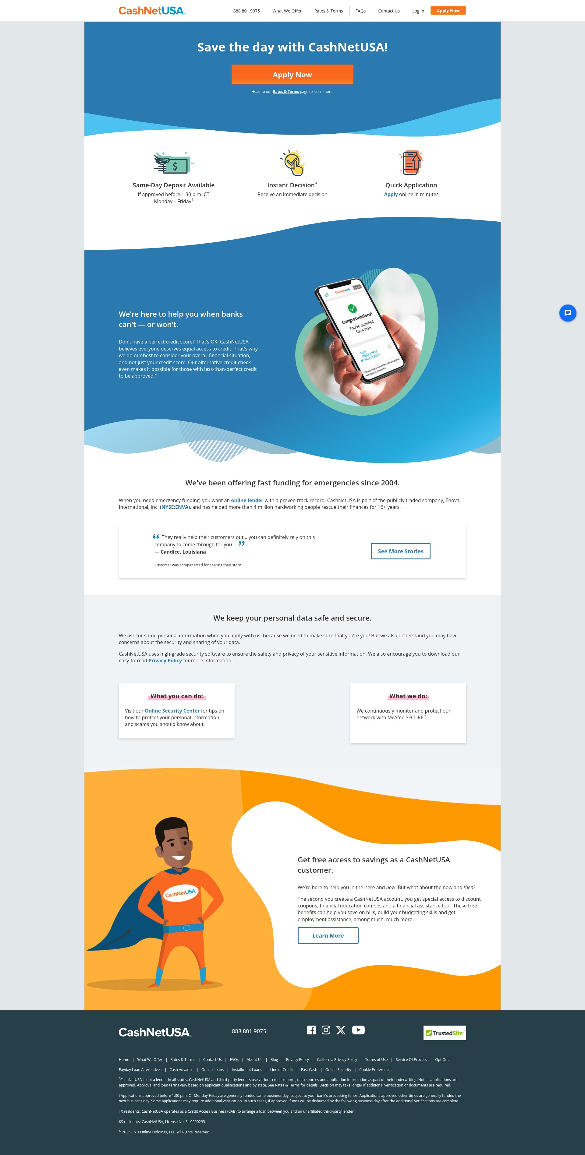 Landing Page