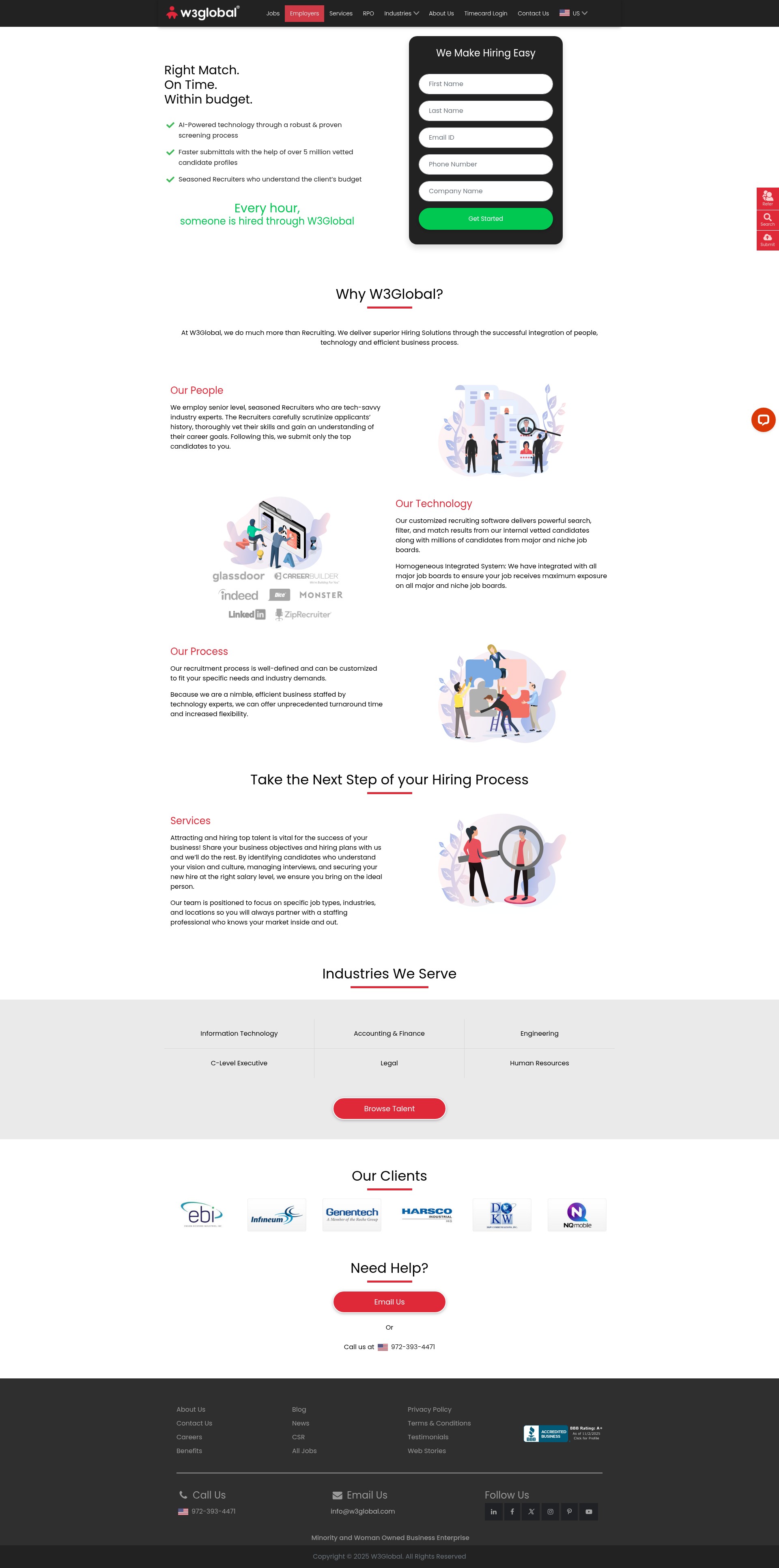 Landing Page