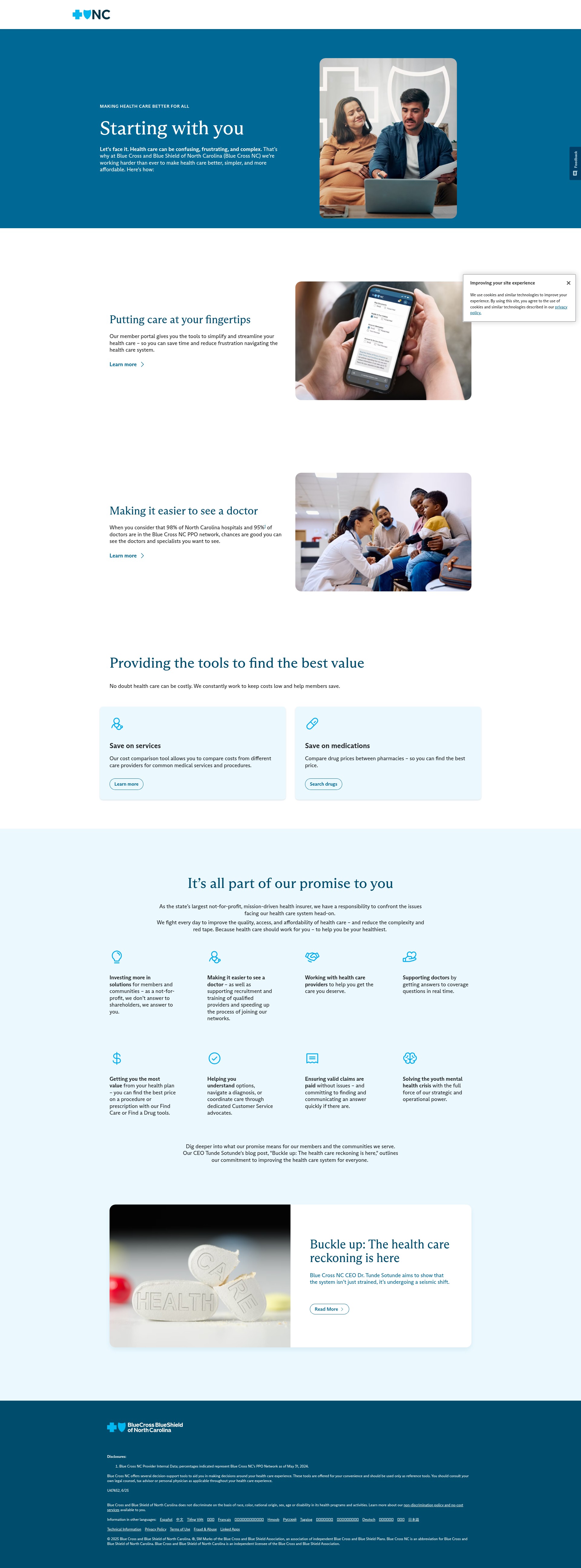 Landing Page