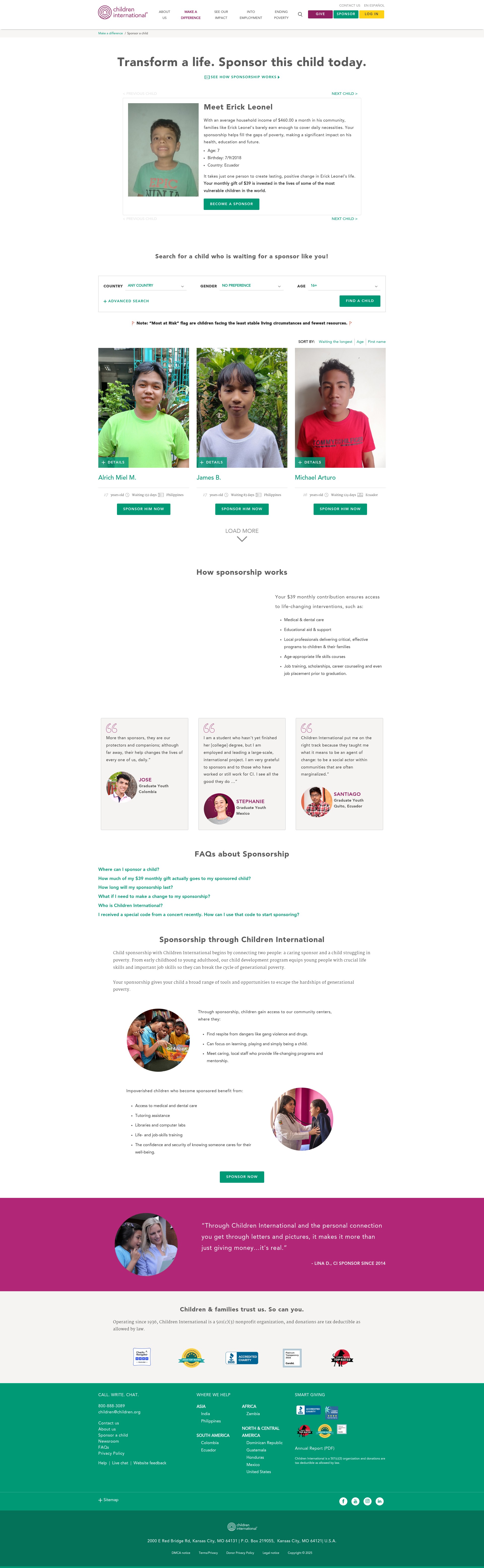 Landing Page