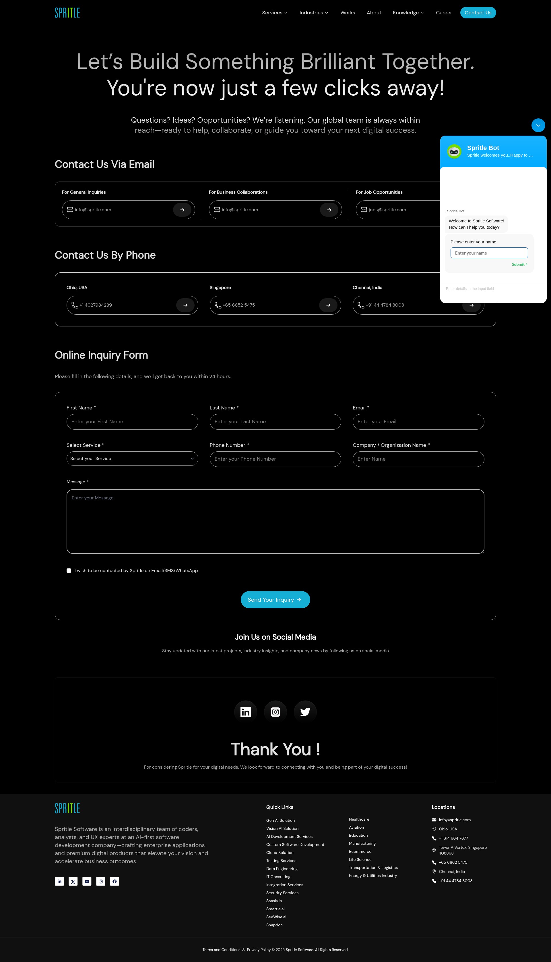 Landing Page