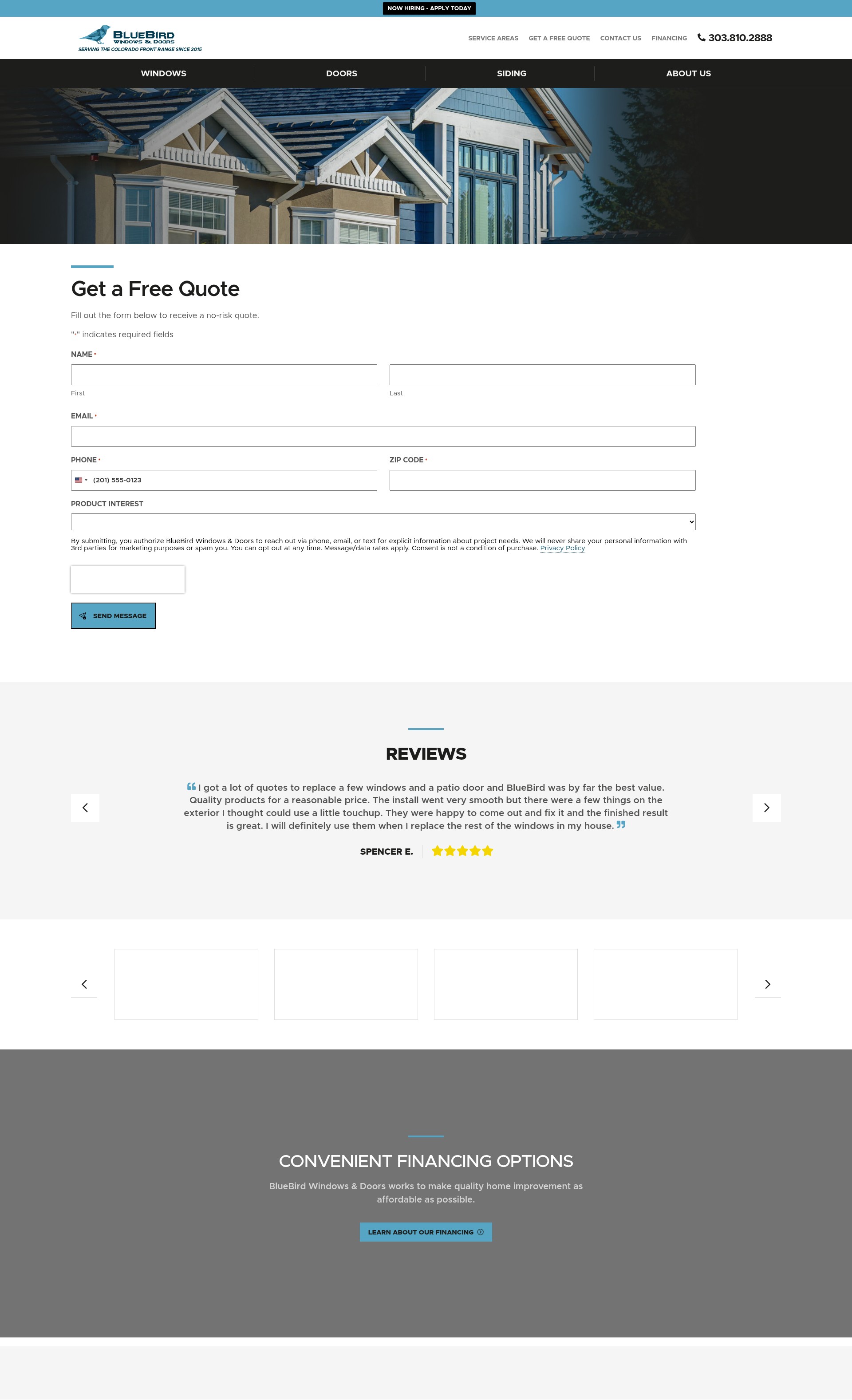 Landing Page