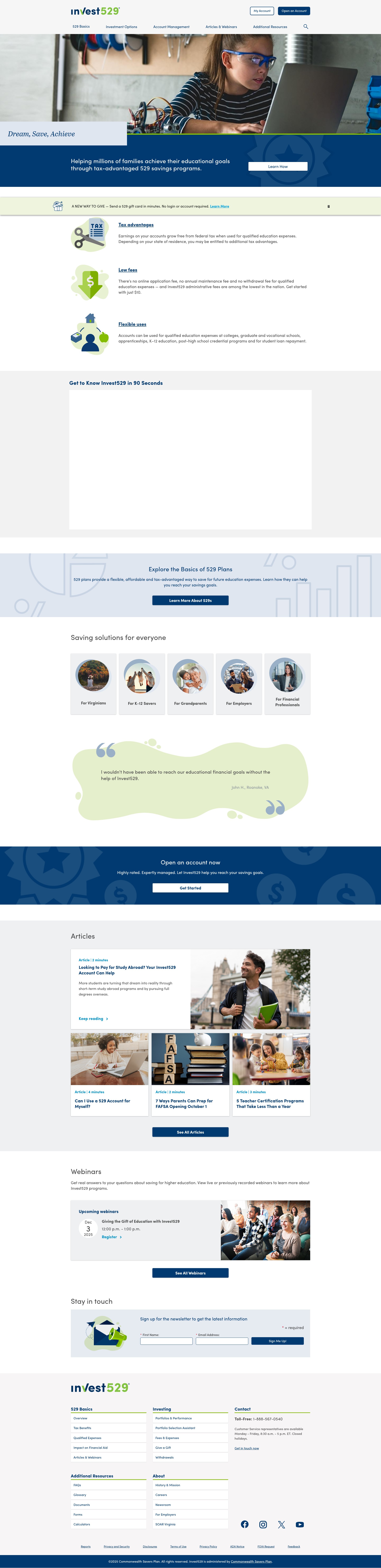 Landing Page