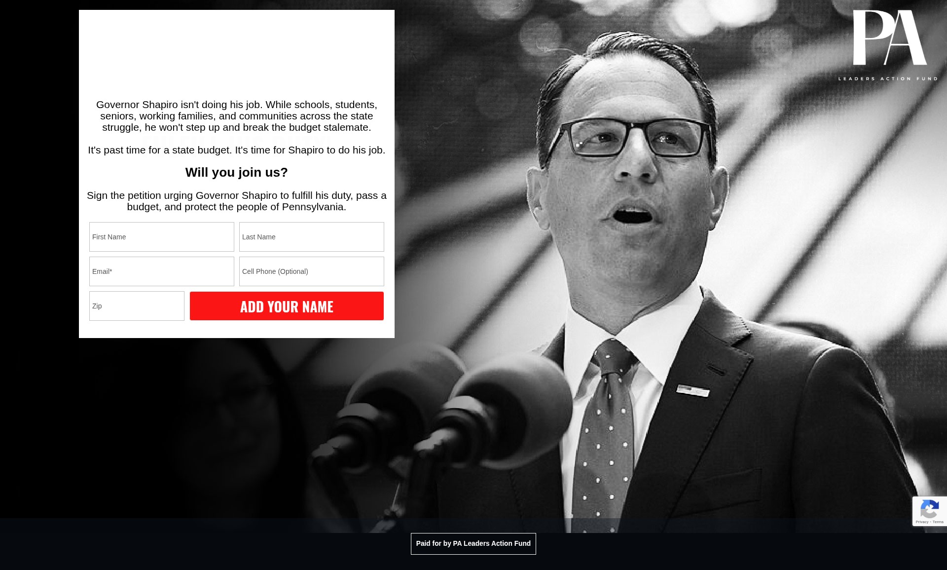 Landing Page
