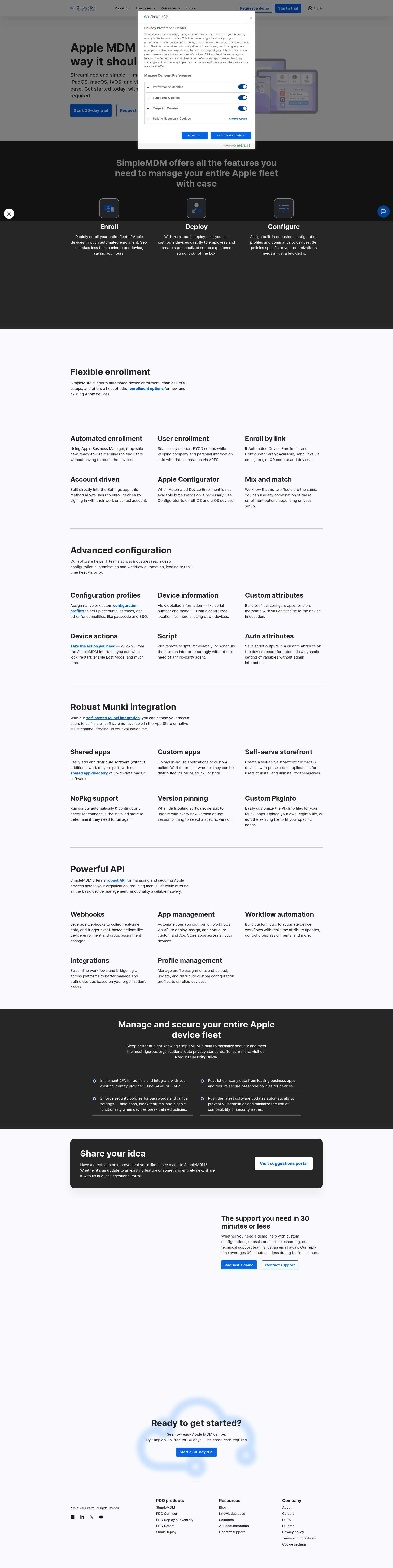 Landing Page
