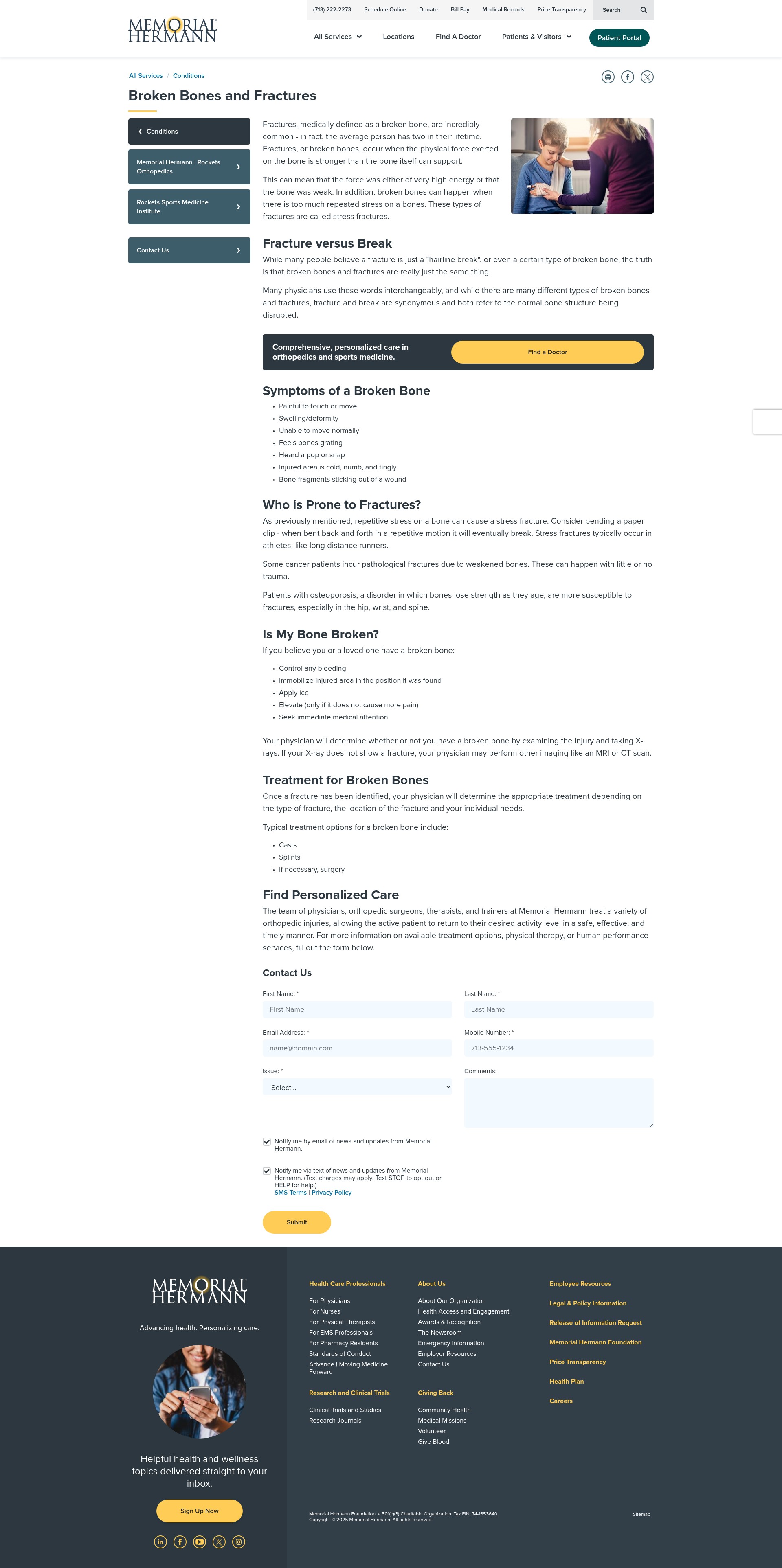 Landing Page