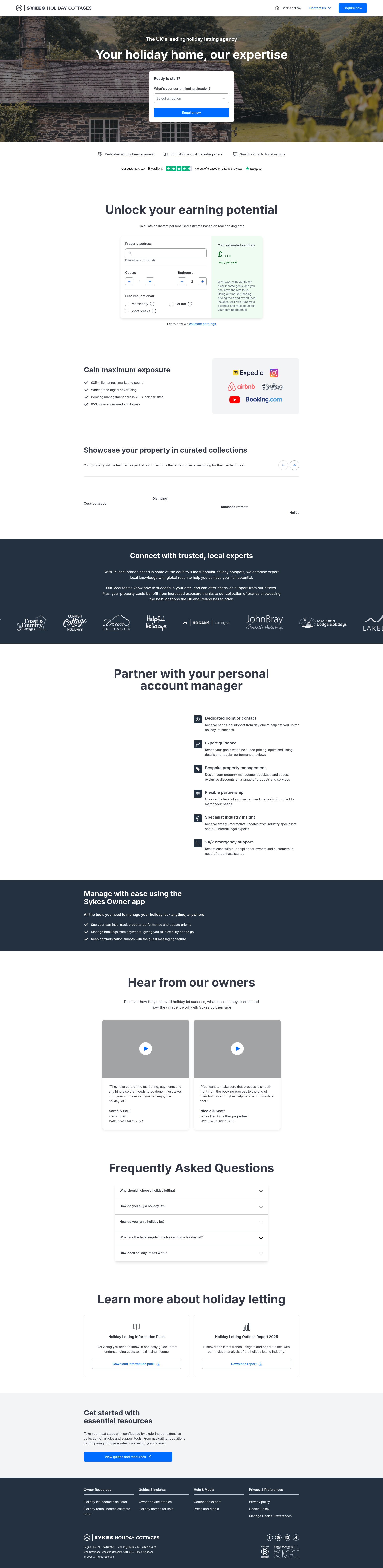 Landing Page