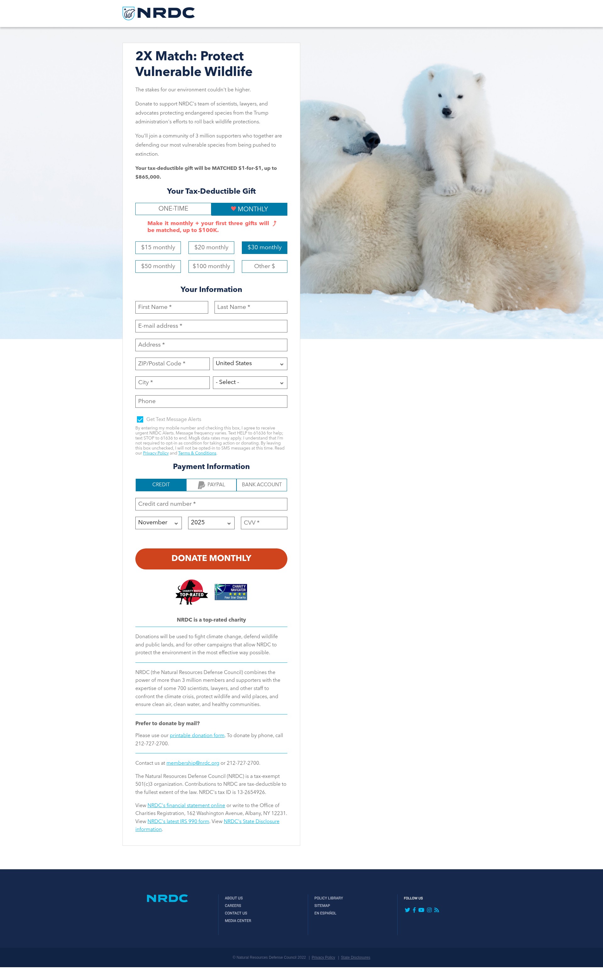 Landing Page