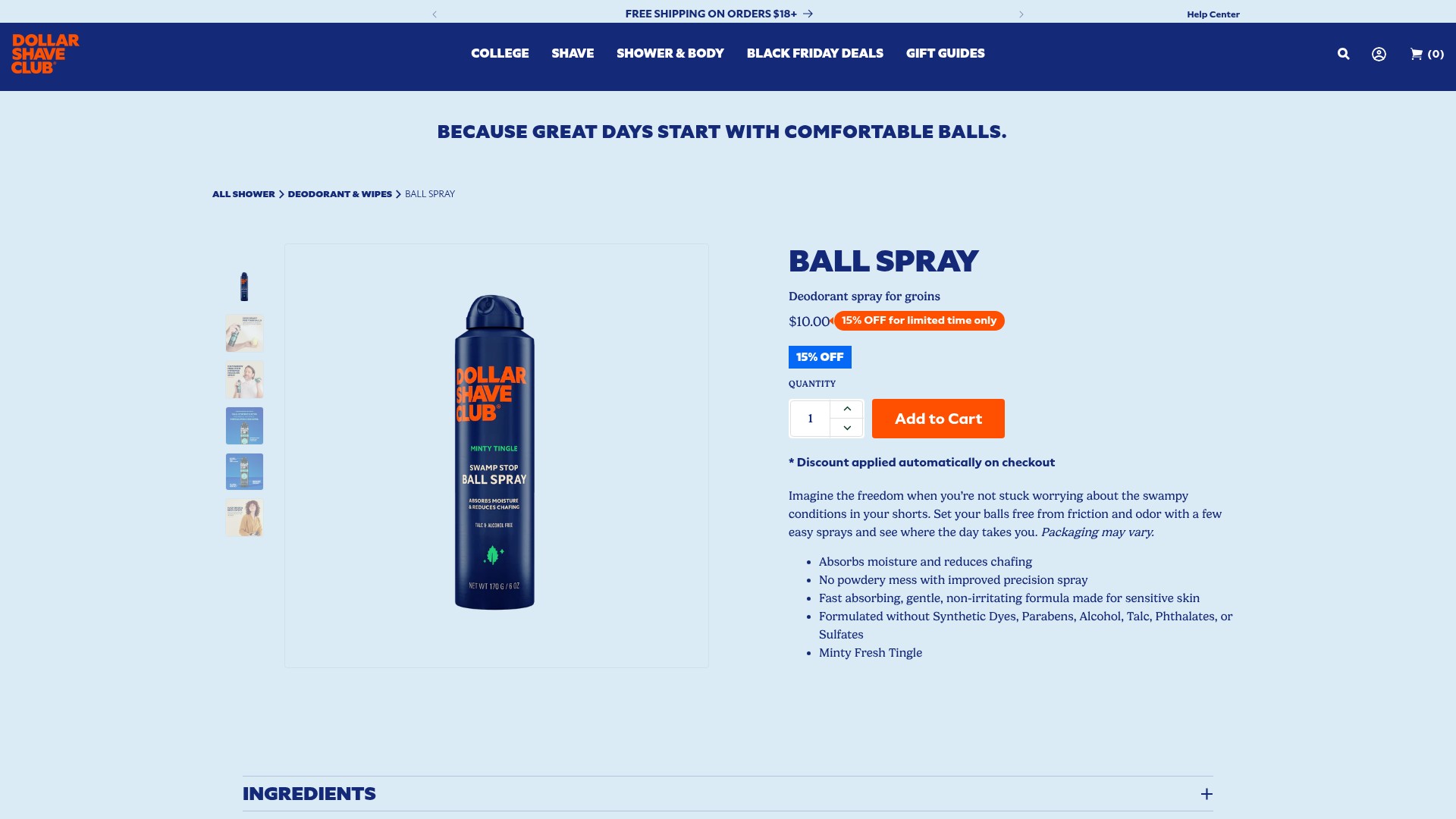 Landing Page