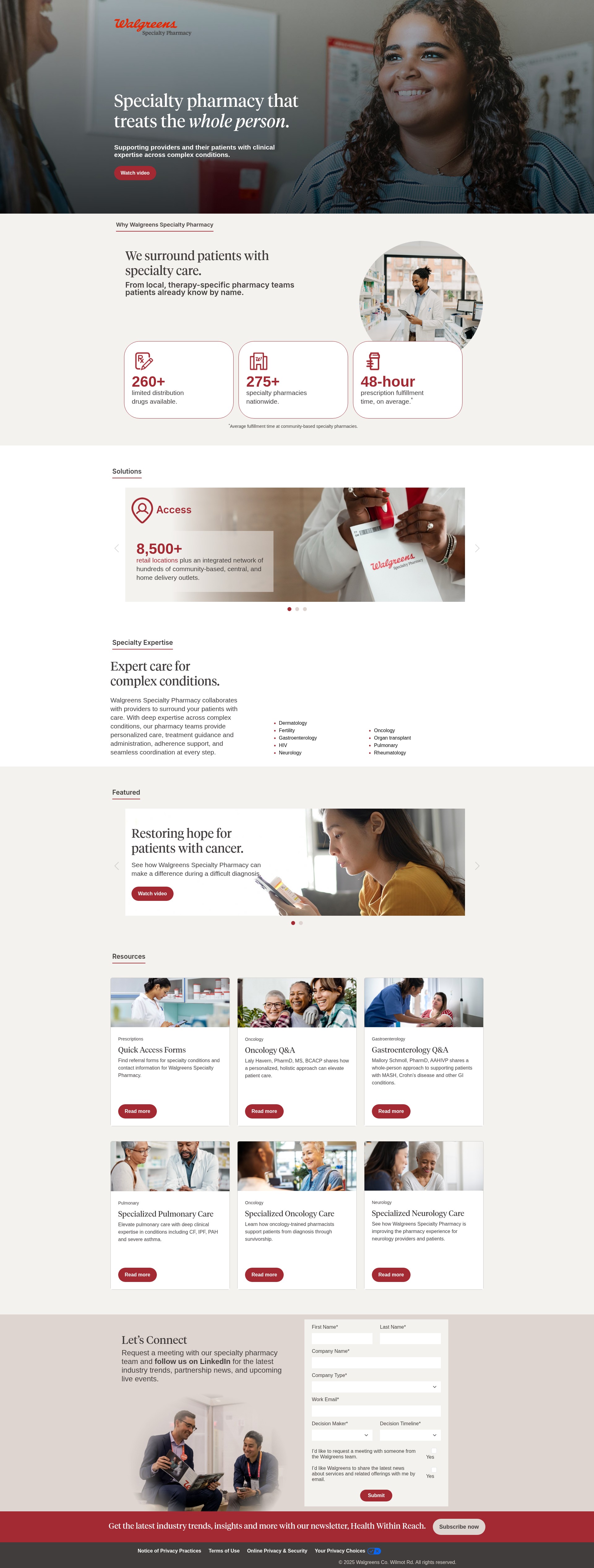 Landing Page