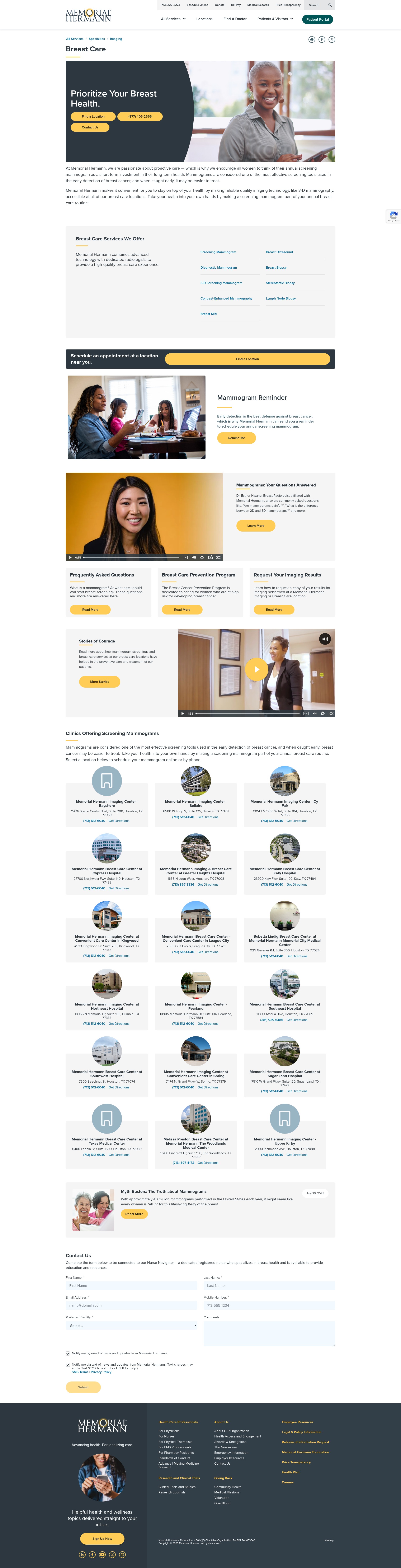 Landing Page