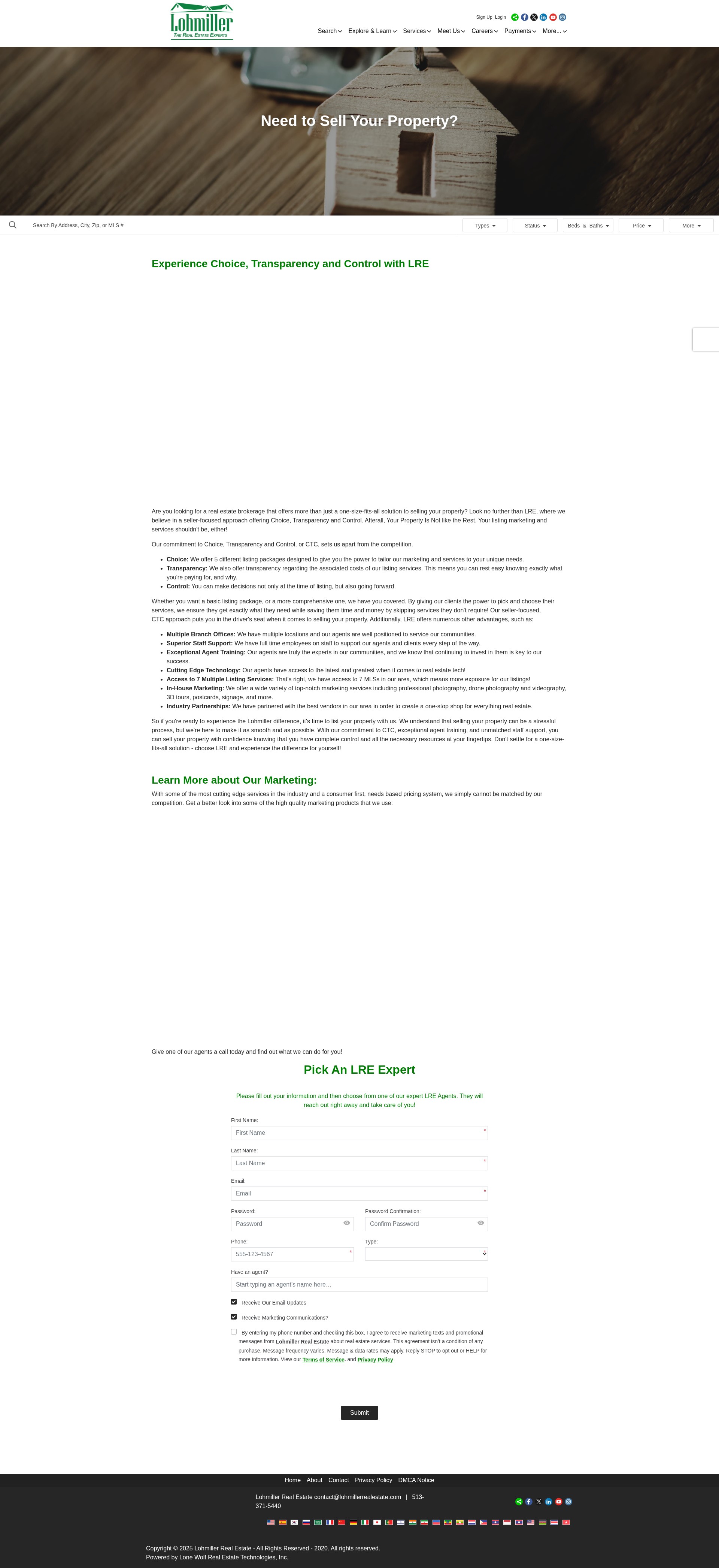 Landing Page