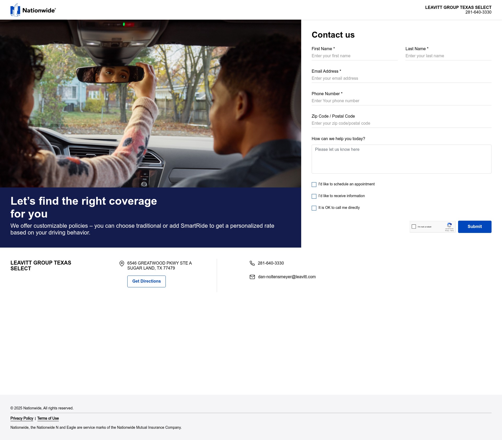 Landing Page