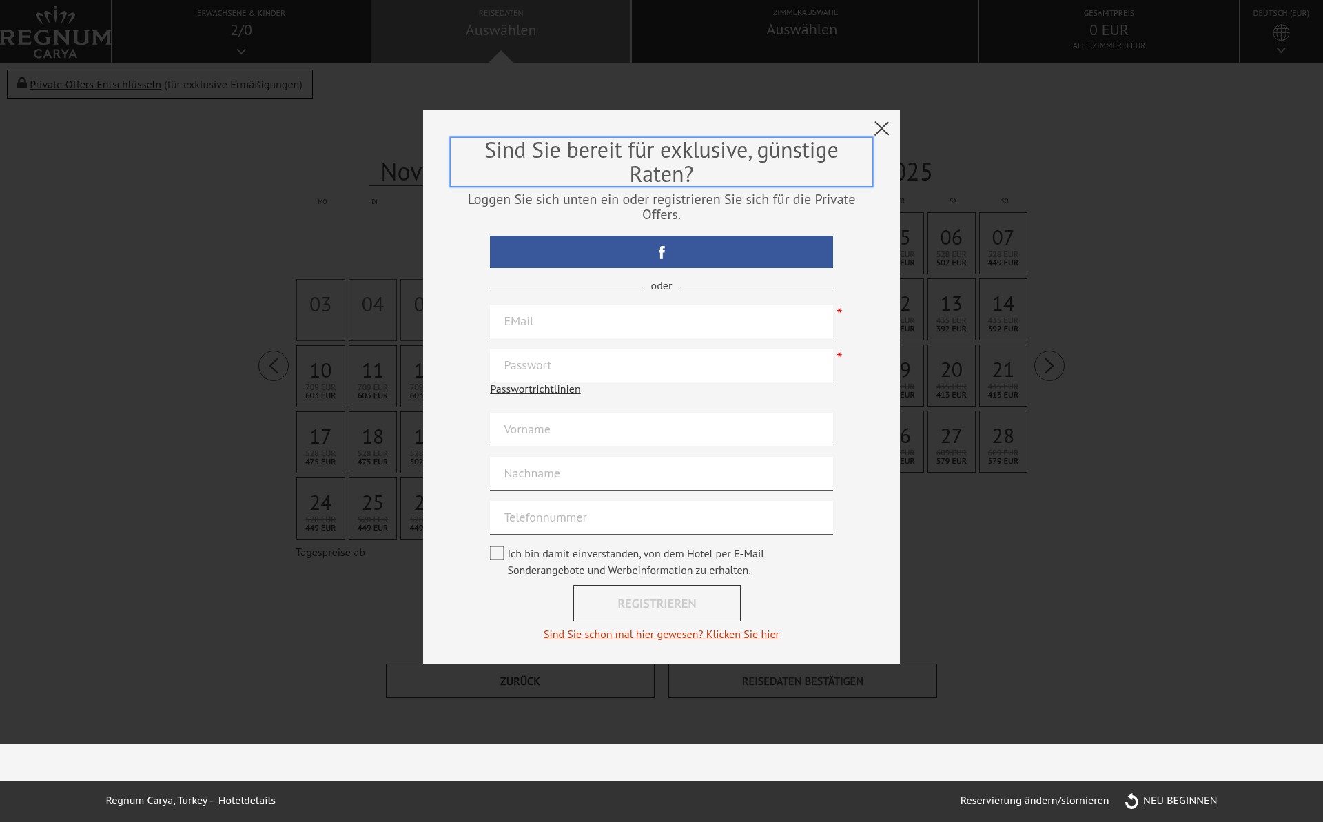 Landing Page