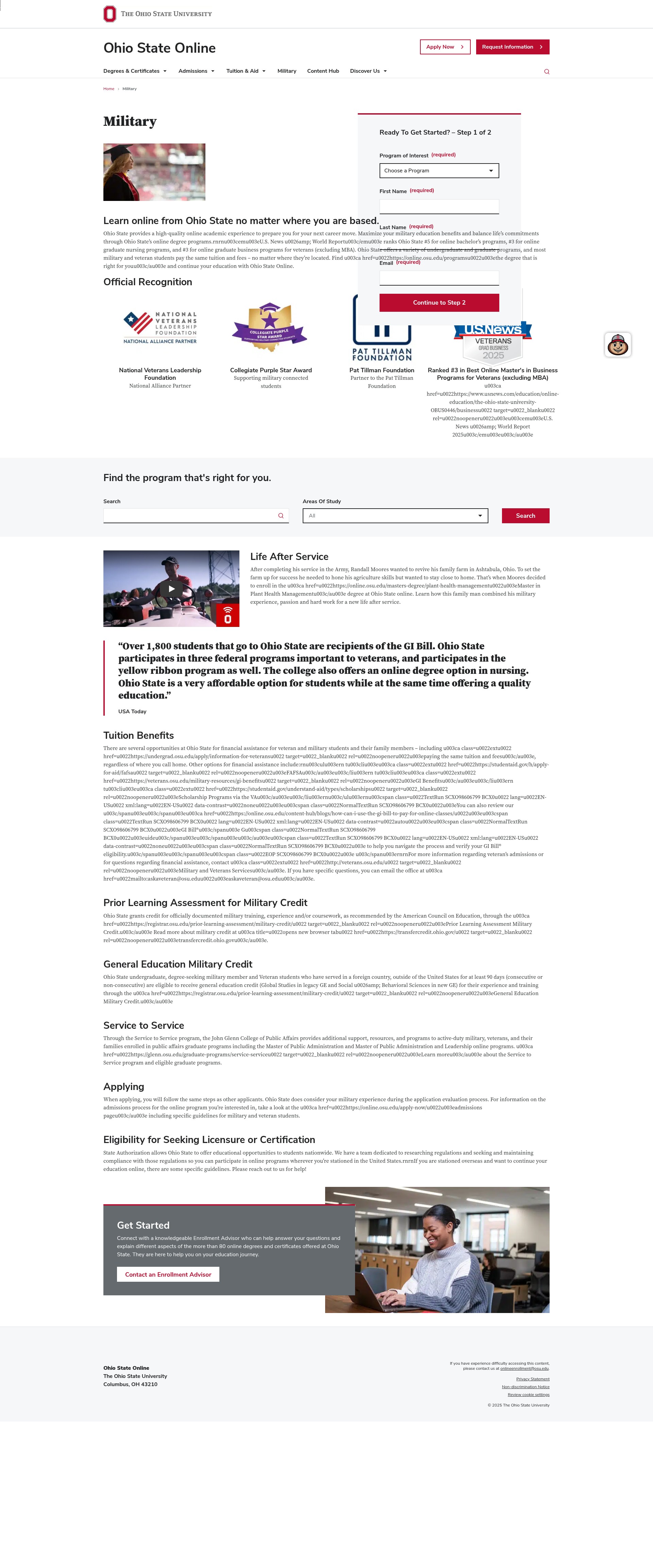 Landing Page