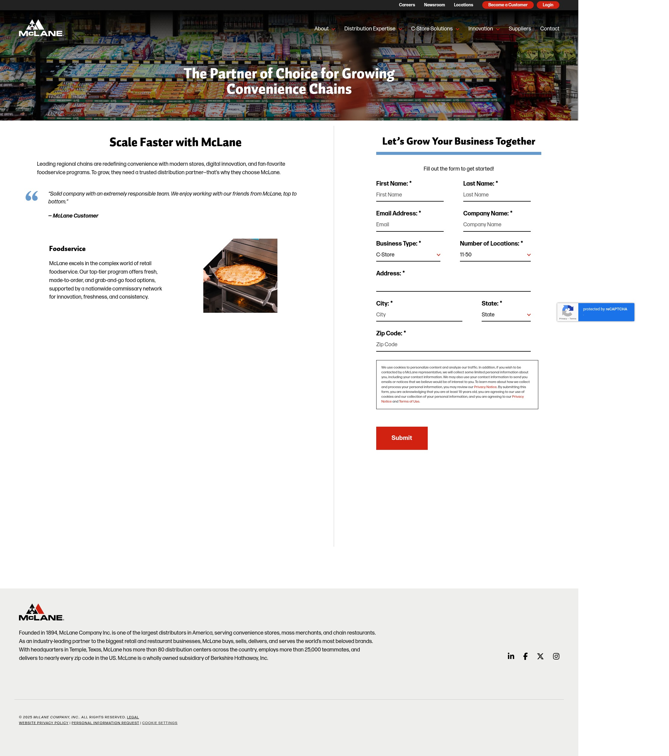 Landing Page