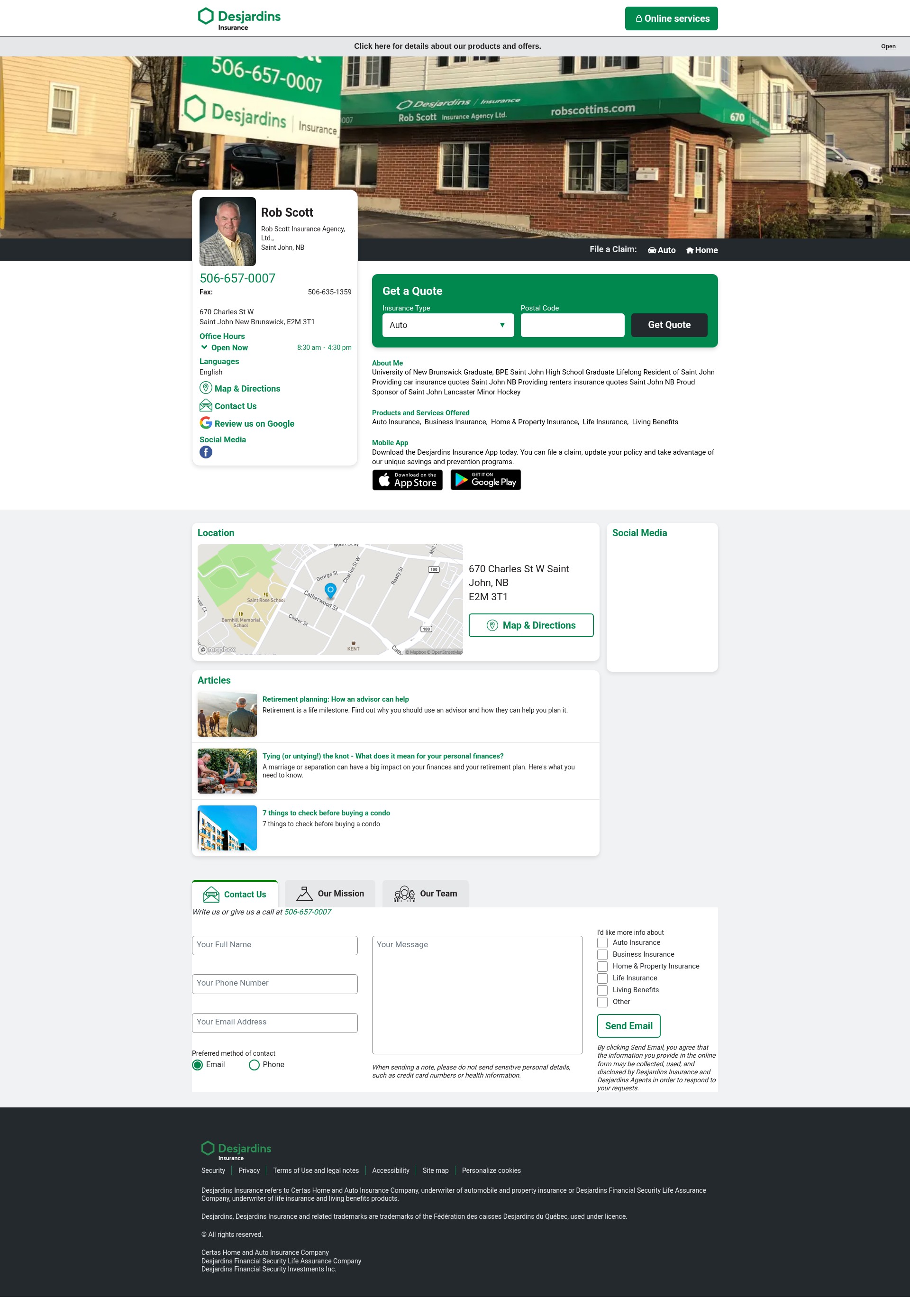 Landing Page