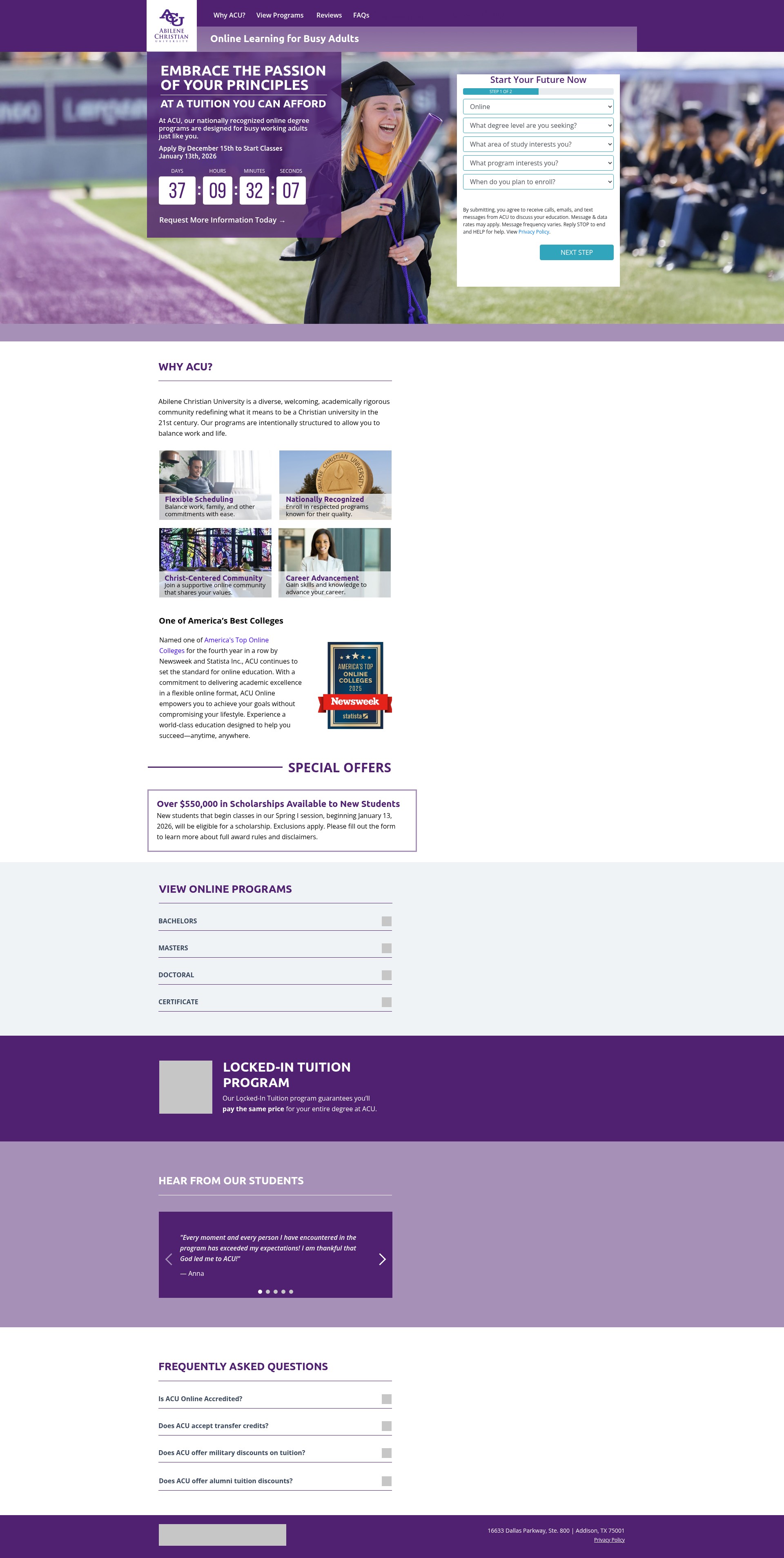 Landing Page