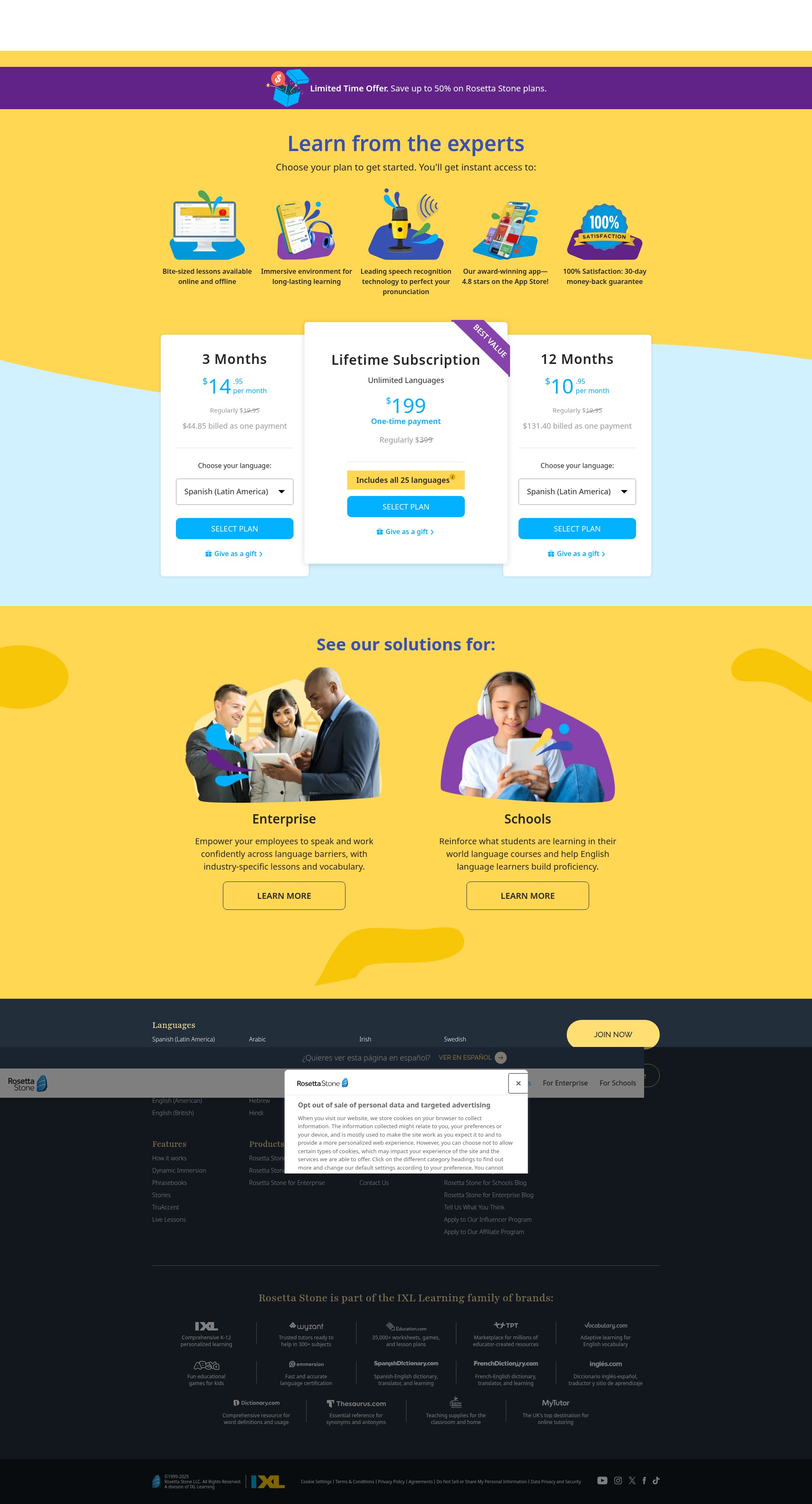 Landing Page