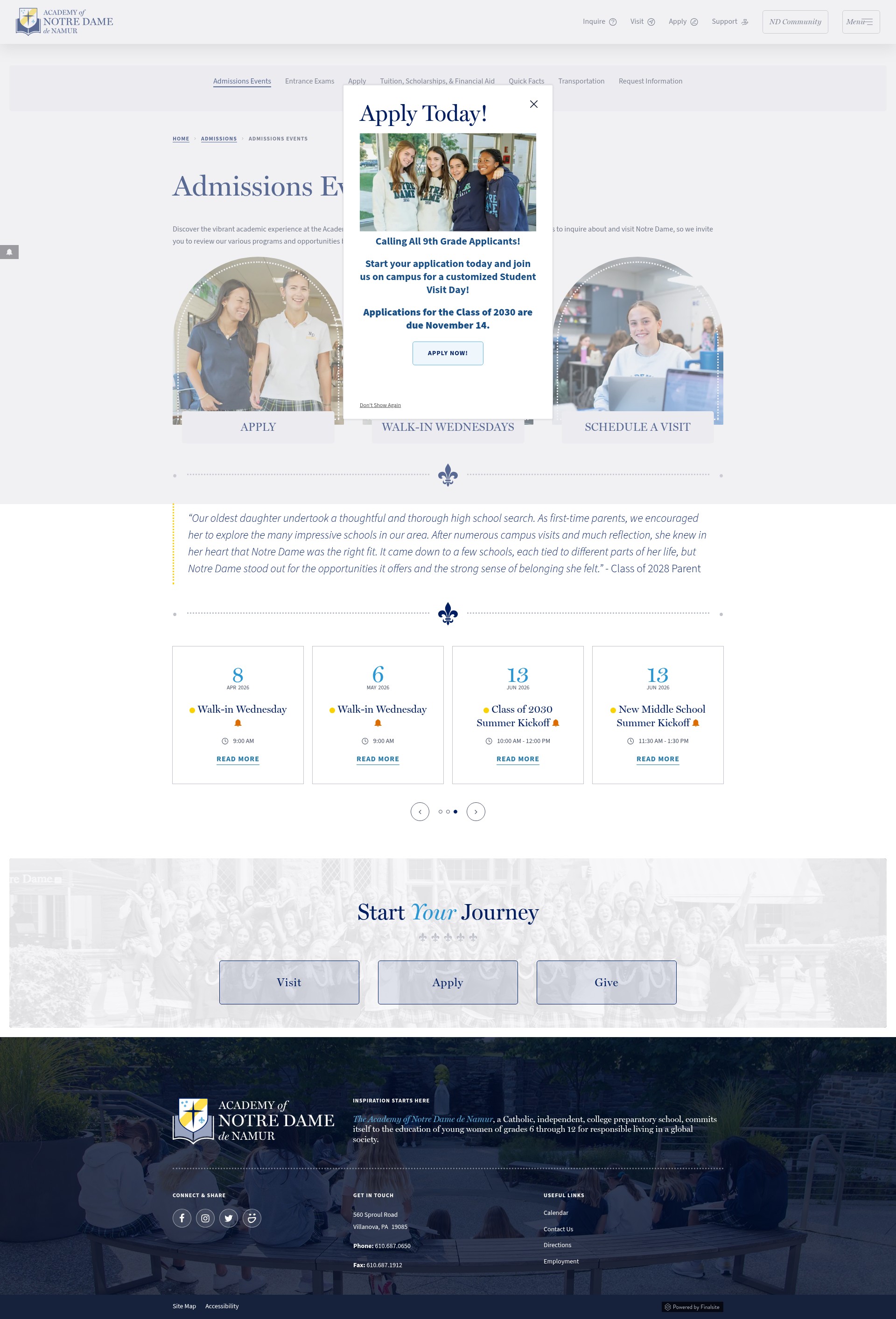 Landing Page