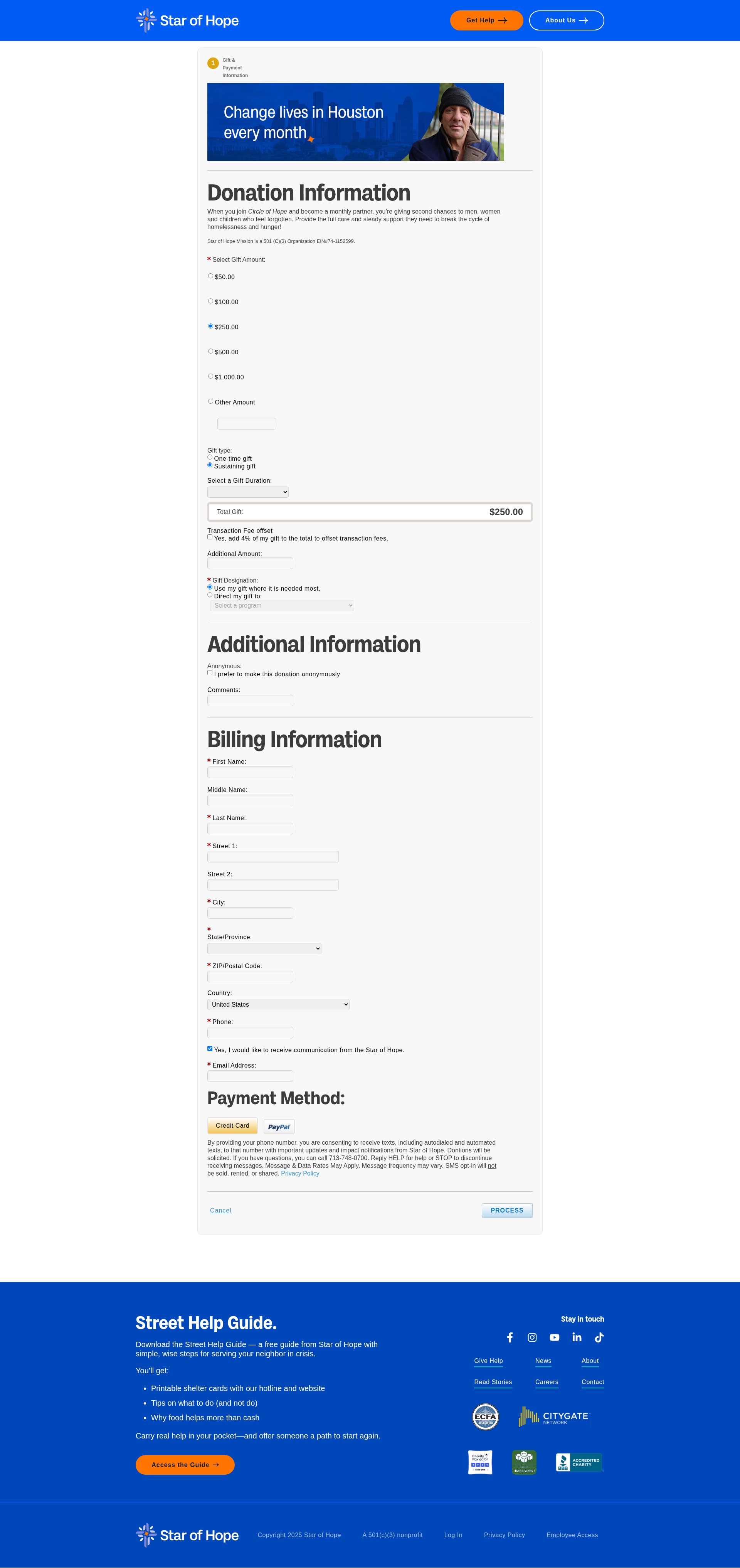 Landing Page