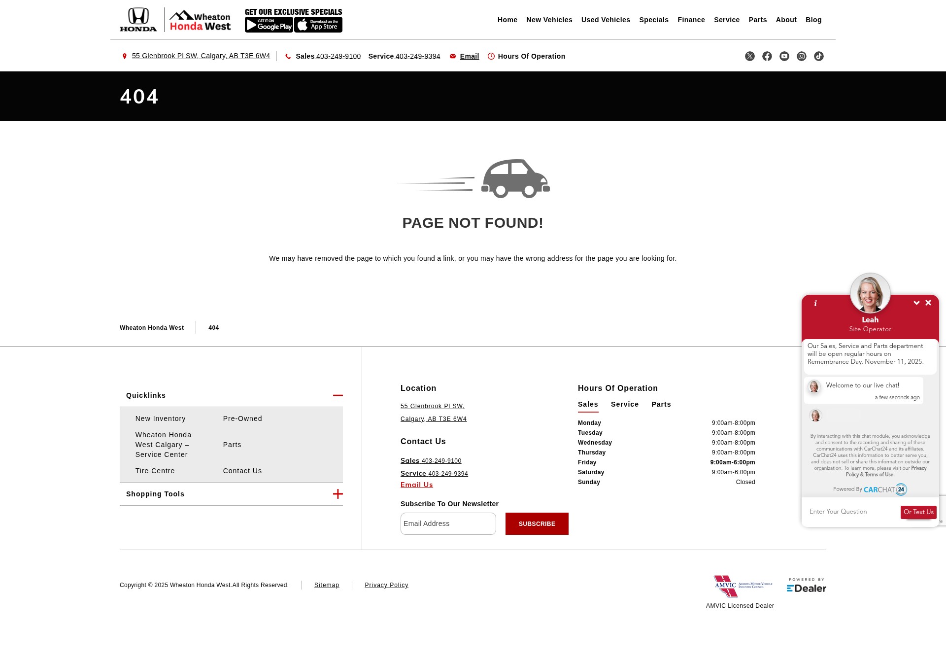 Landing Page