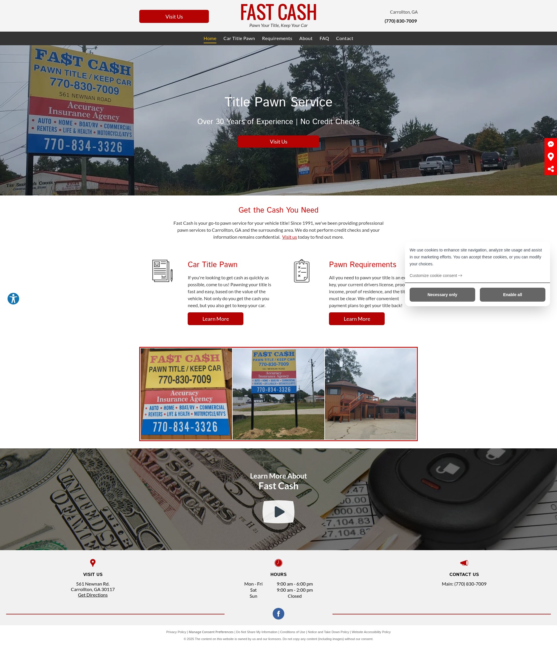 Landing Page