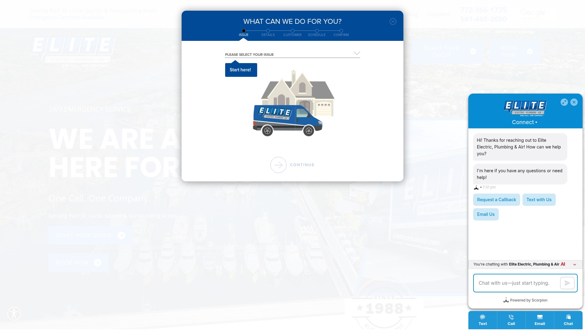 Landing Page