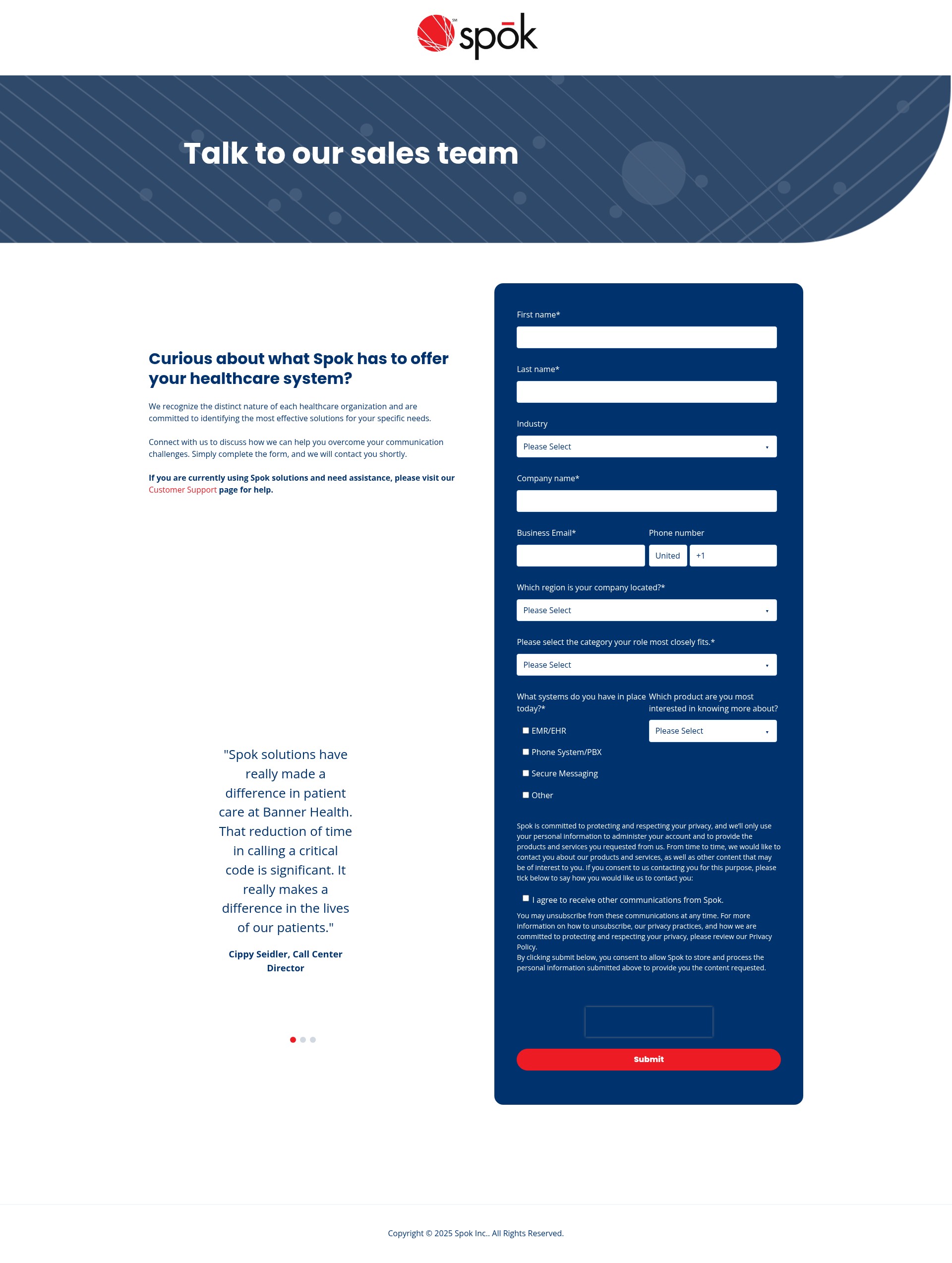 Landing Page