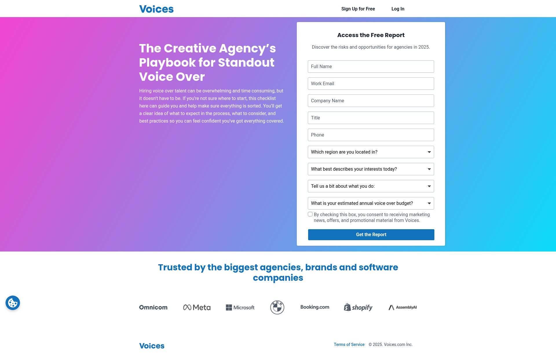 Landing Page