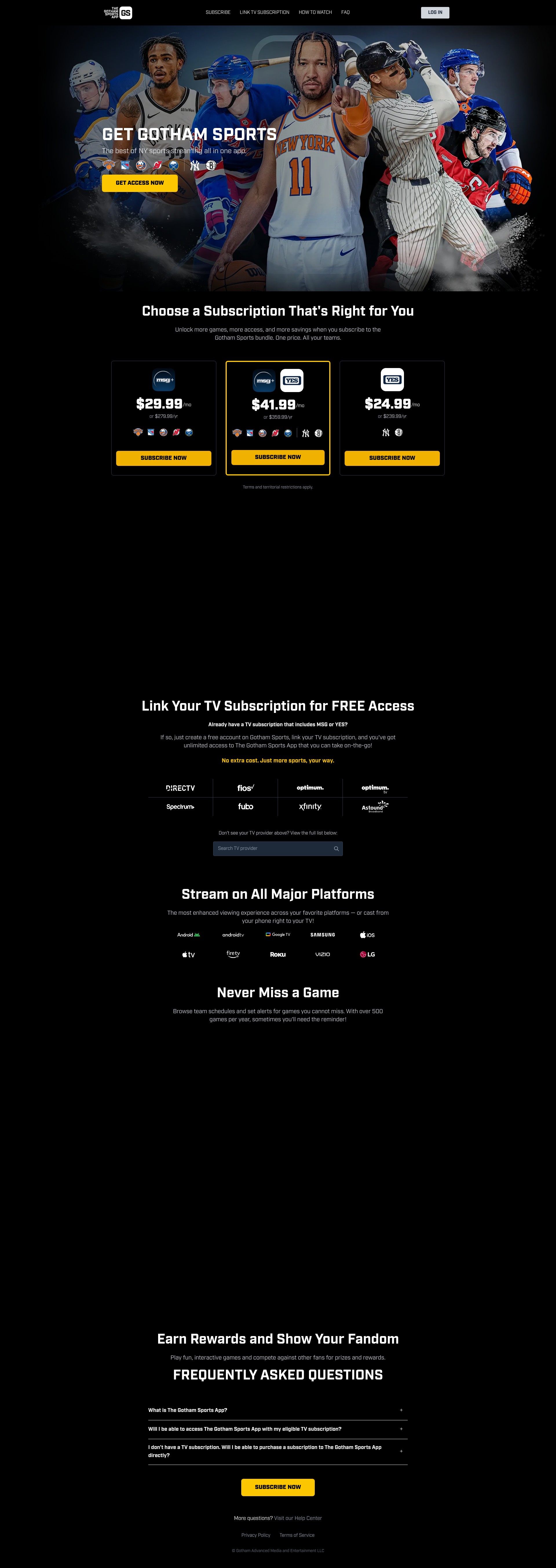 Landing Page