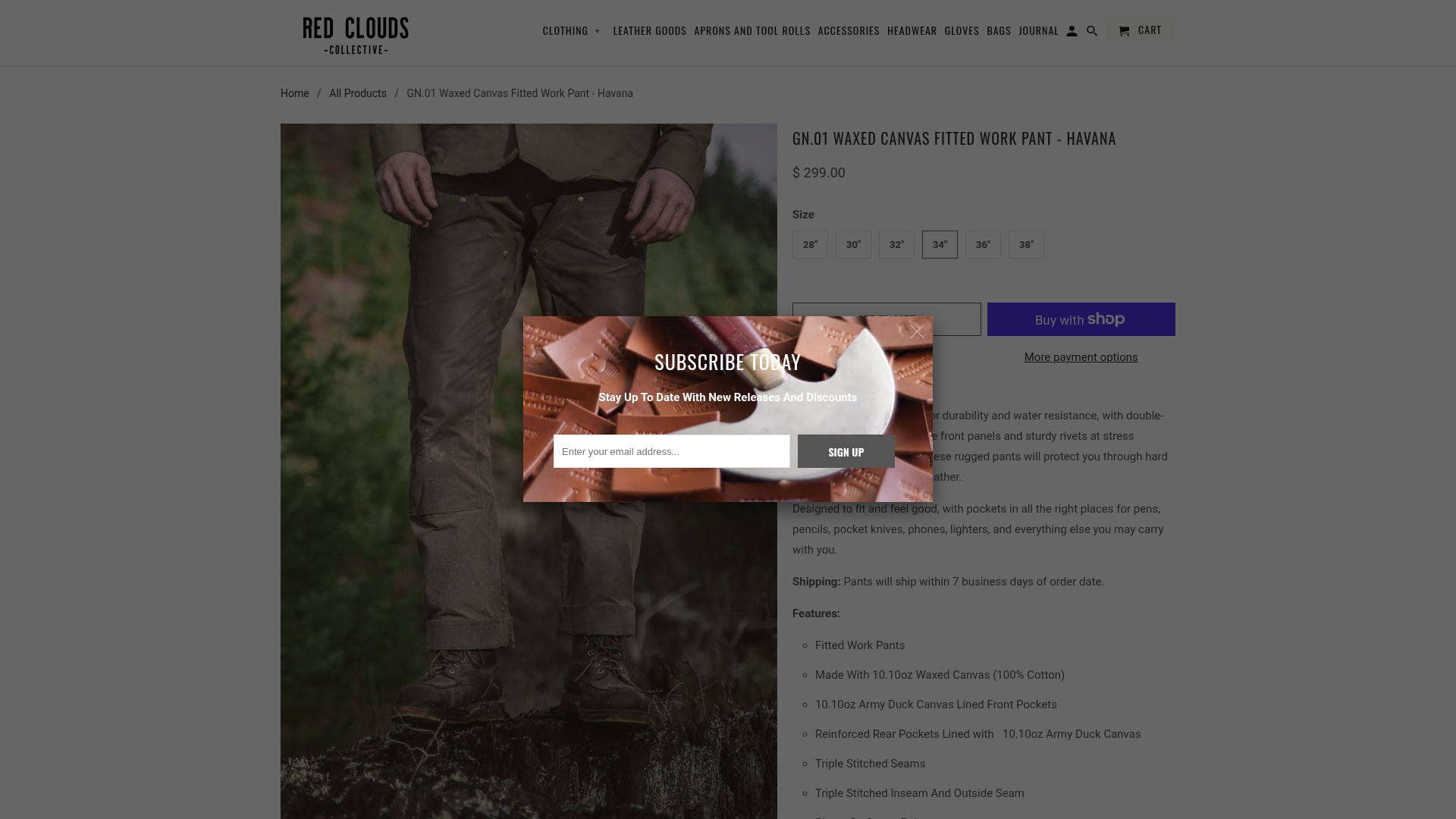 Landing Page