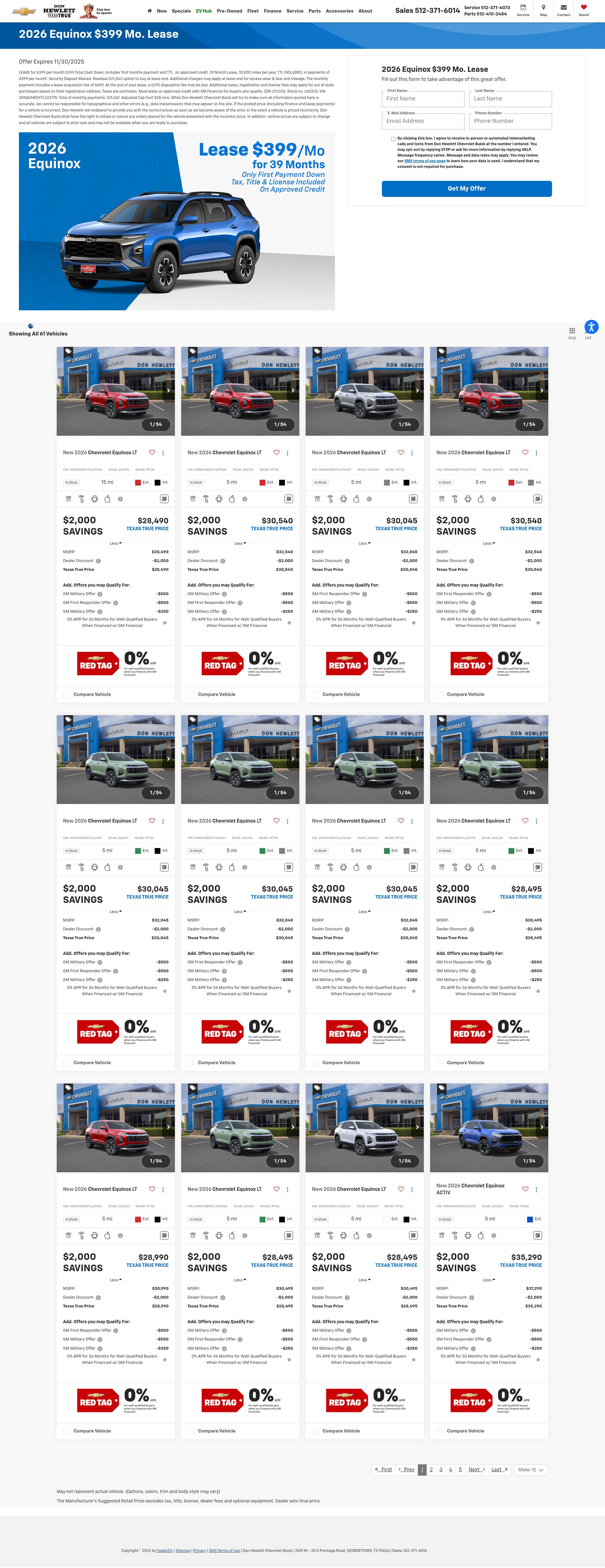 Landing Page