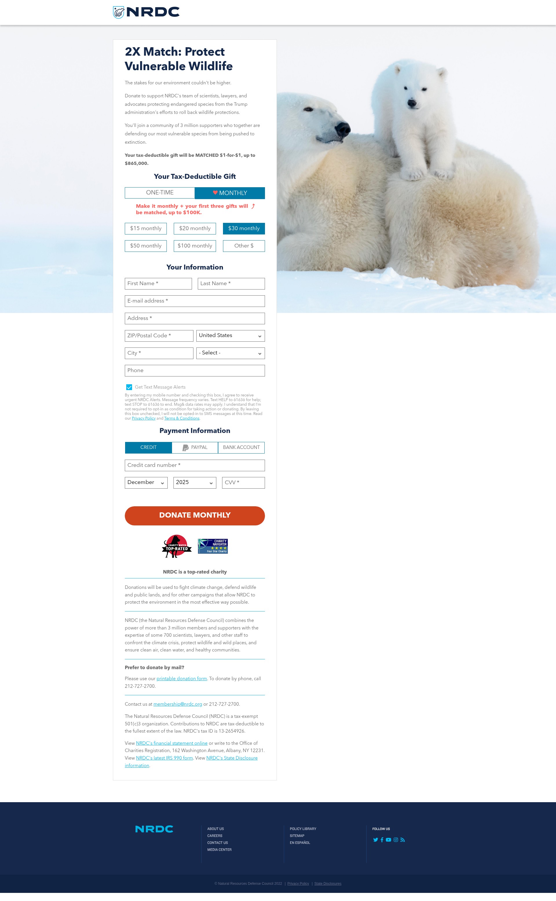 Landing Page