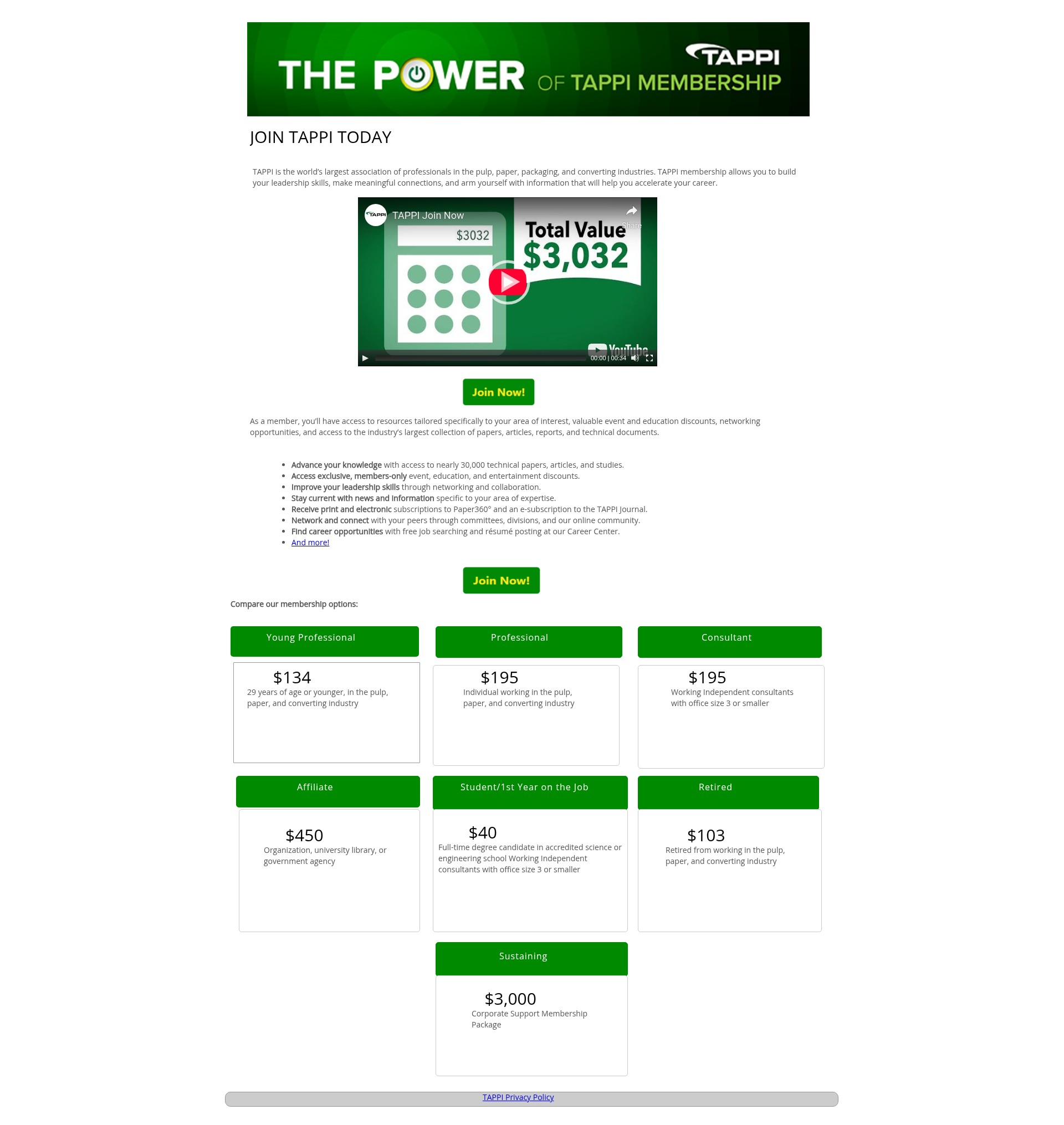 Landing Page