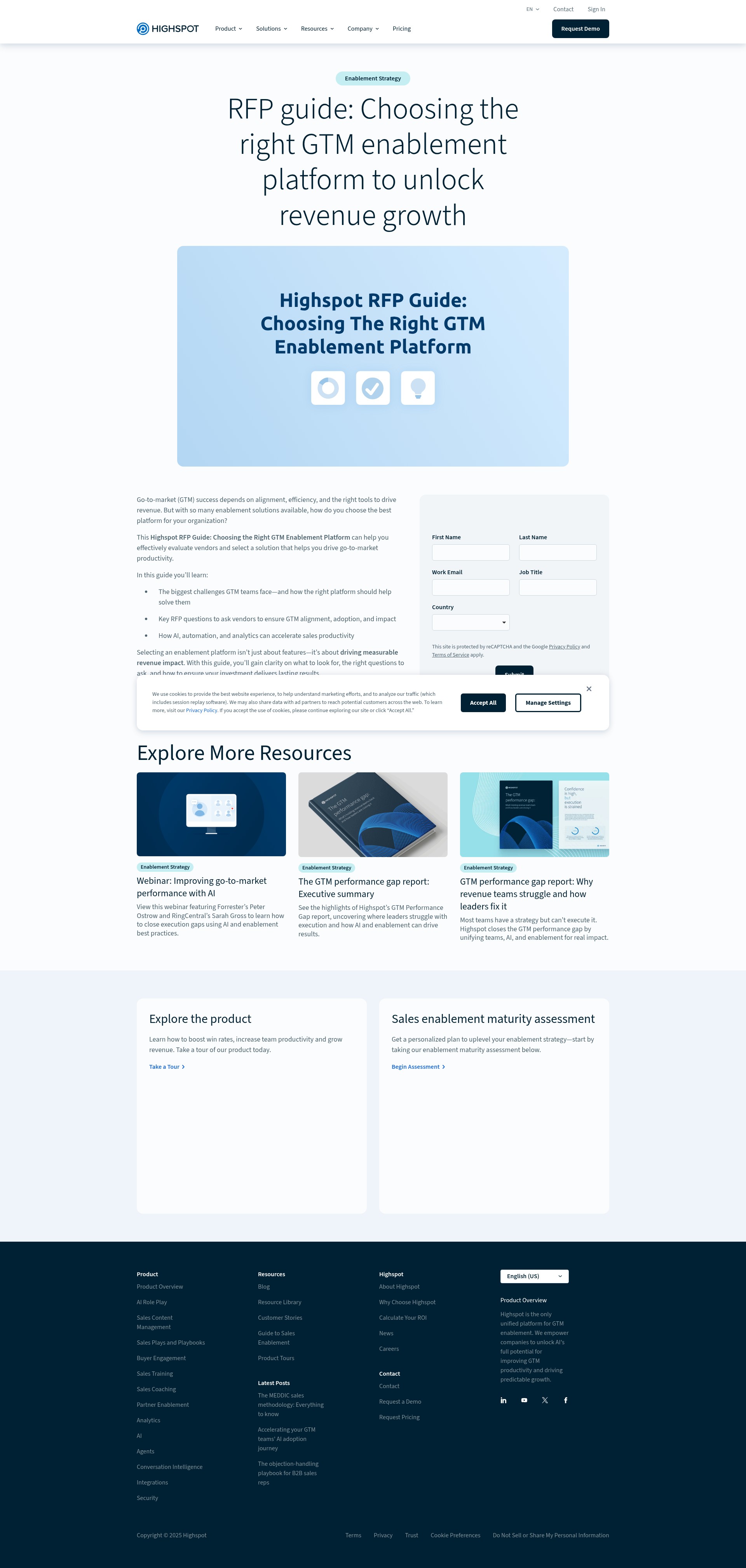 Landing Page