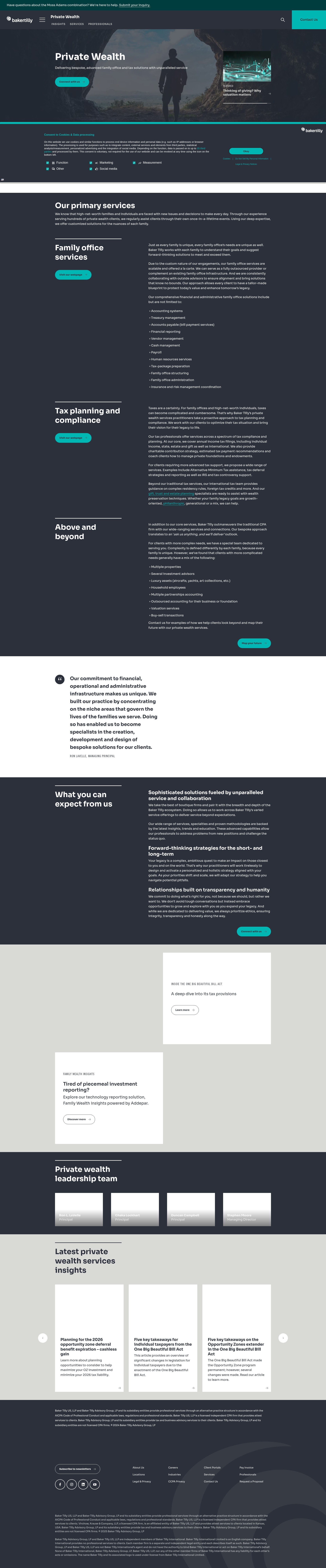 Landing Page