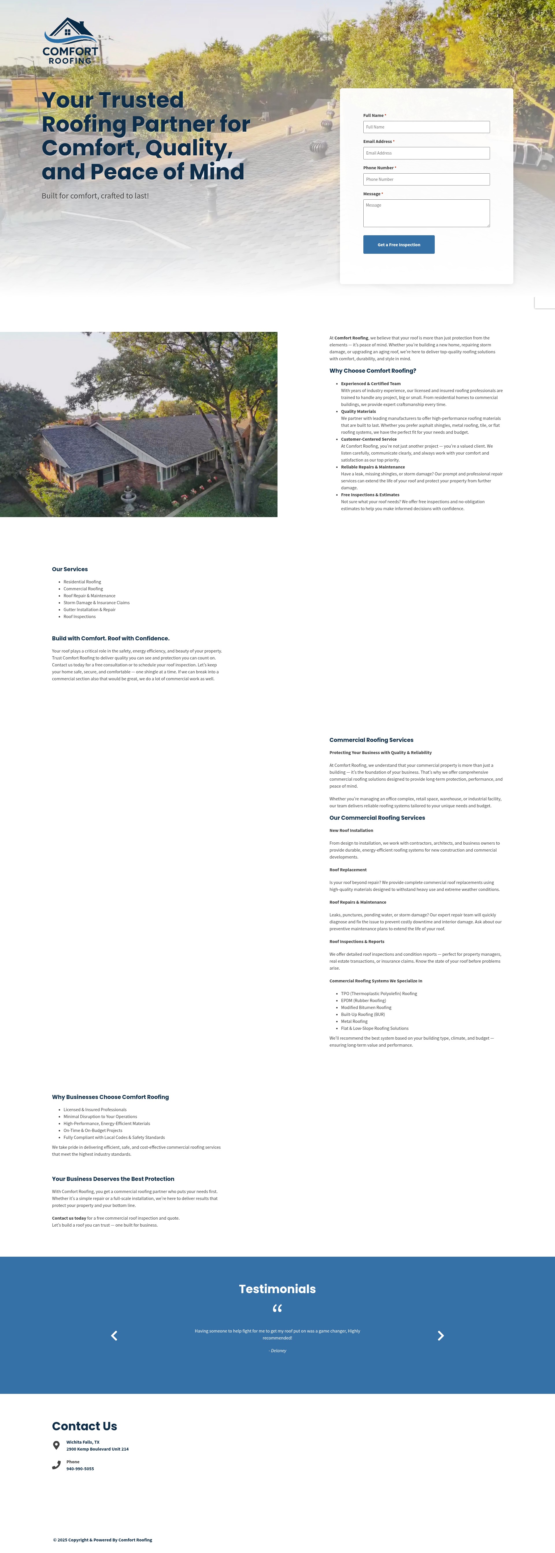 Landing Page