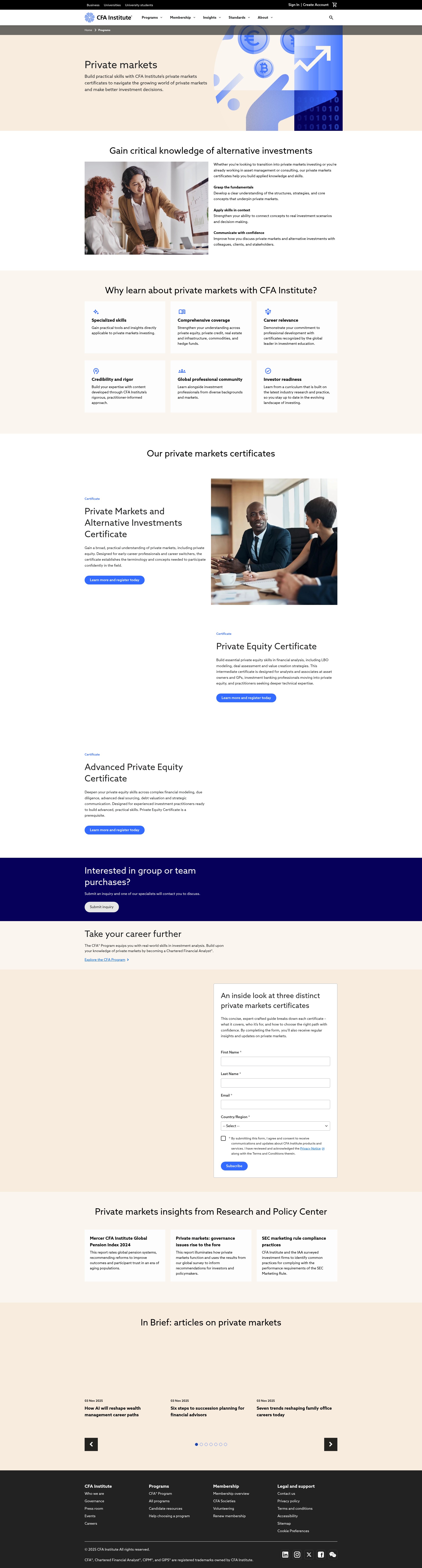 Landing Page